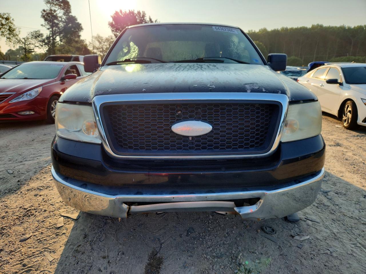 2007 Ford F150 Черный vin: 1FTRX12W97NA59104