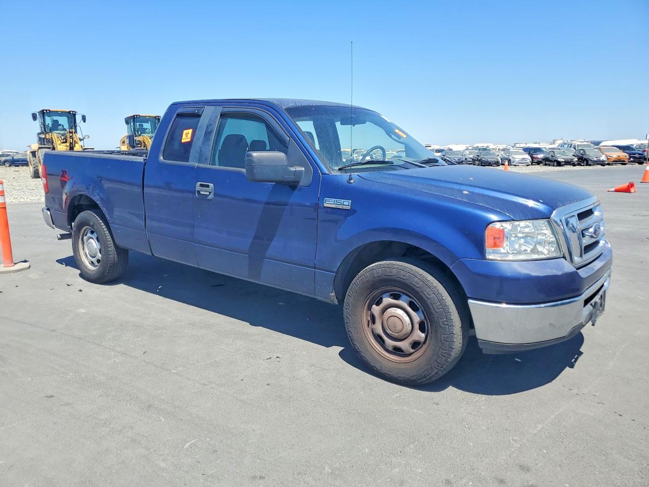2008 Ford F150 Blue vin: 1FTRX12W98FA04891