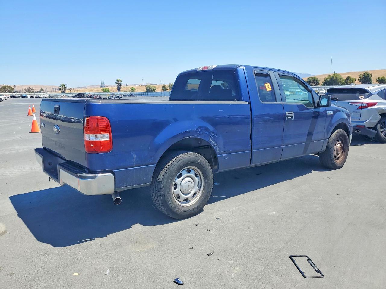 2008 Ford F150 Blue vin: 1FTRX12W98FA04891