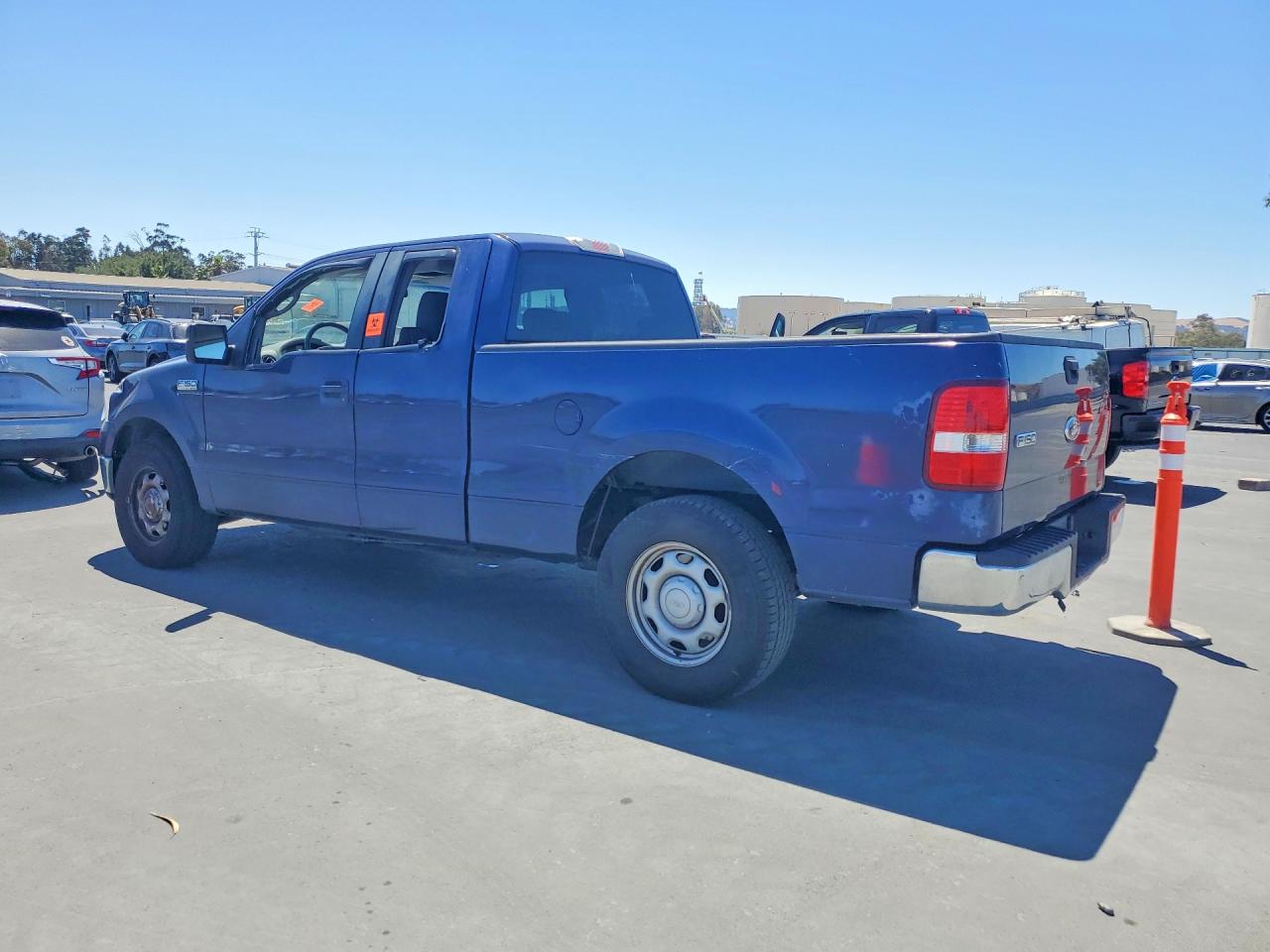 2008 Ford F150 Blue vin: 1FTRX12W98FA04891