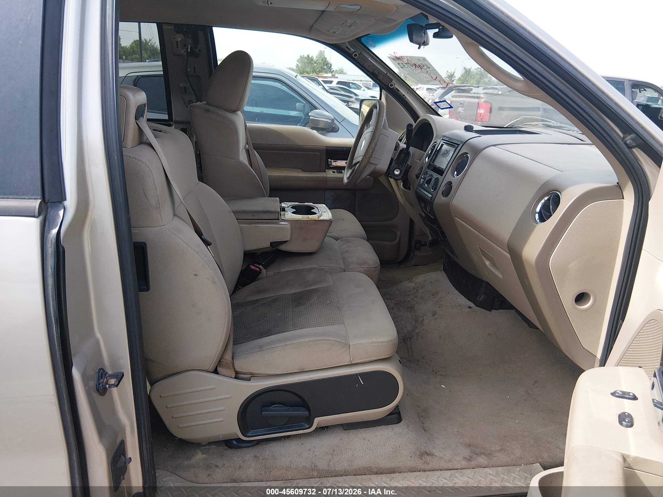 2008 Ford F-150 Fx2/stx/xl/xlt Beige vin: 1FTRX12W98FA57414
