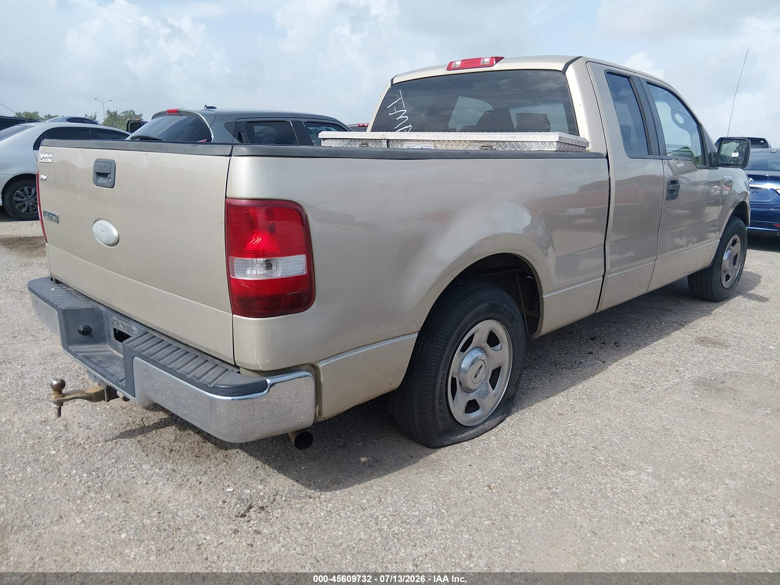 2008 Ford F-150 Fx2/stx/xl/xlt Beige vin: 1FTRX12W98FA57414