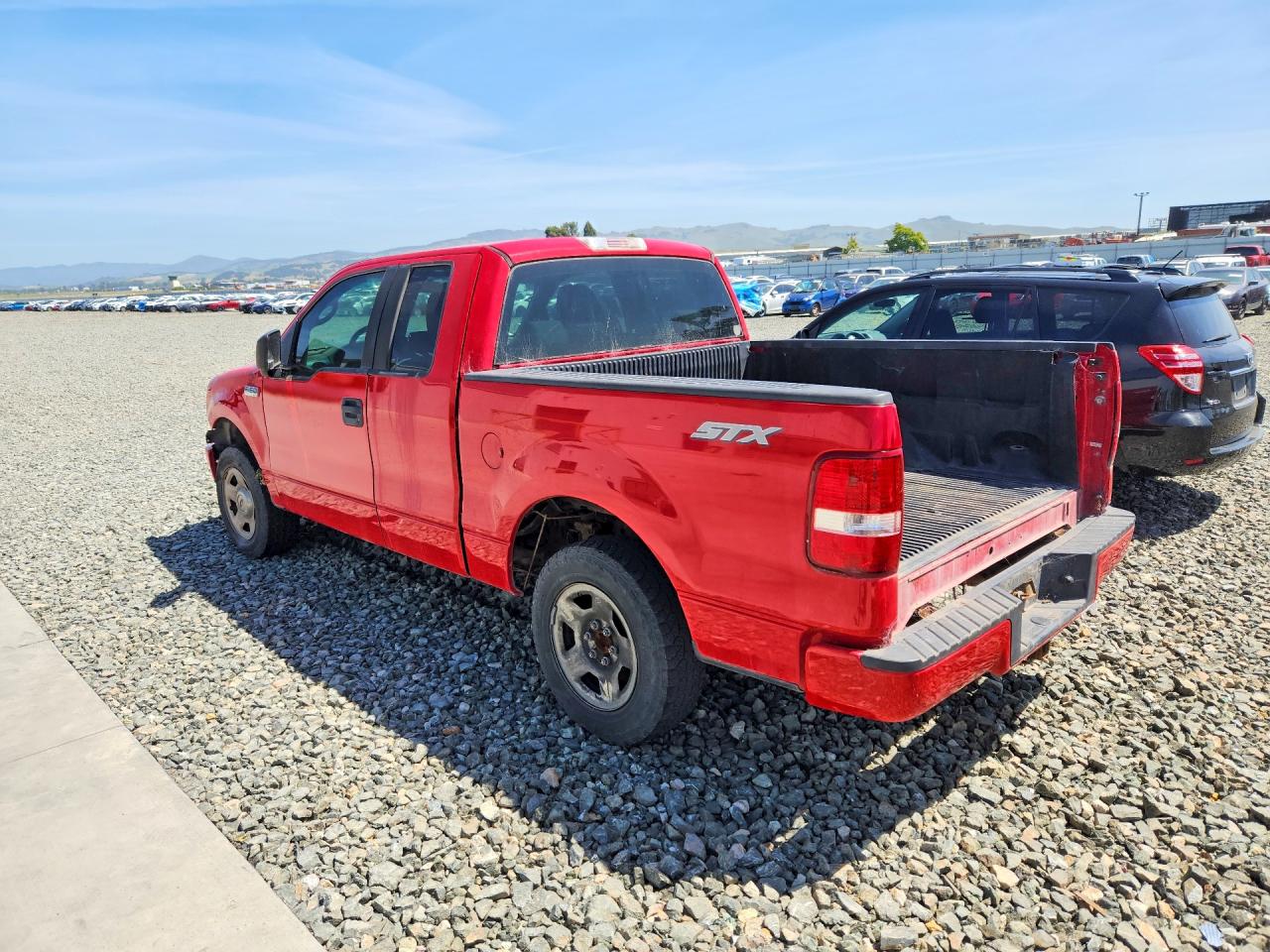 2008 Ford F150 Red vin: 1FTRX12W98FC03052