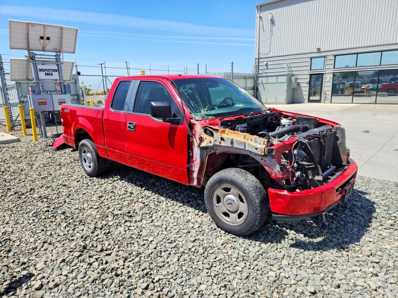 2008 Ford F150 Red vin: 1FTRX12W98FC03052