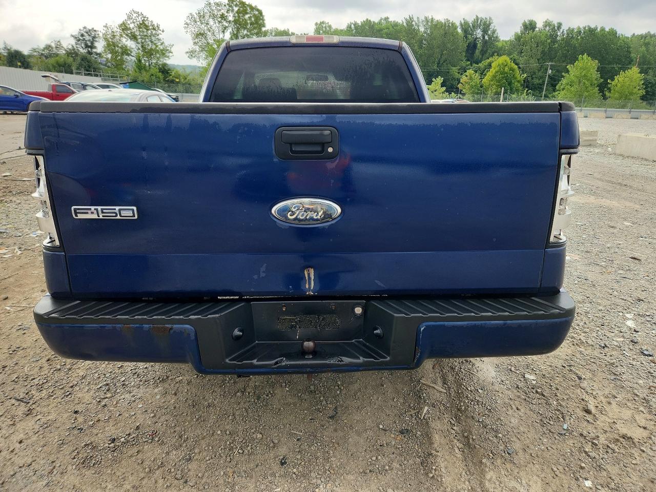 2008 Ford F150 Blue vin: 1FTRX12W98KB30692