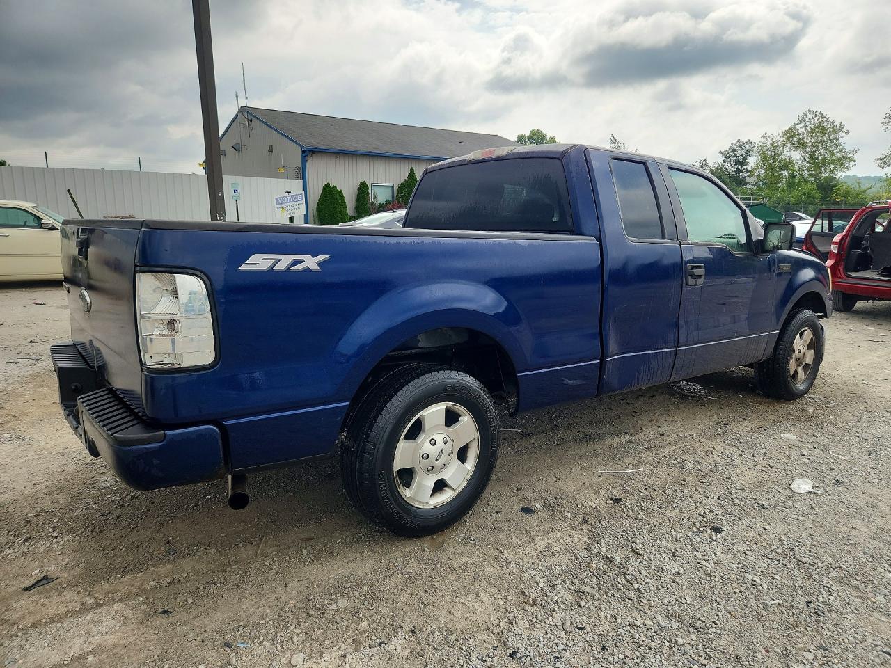 2008 Ford F150 Blue vin: 1FTRX12W98KB30692
