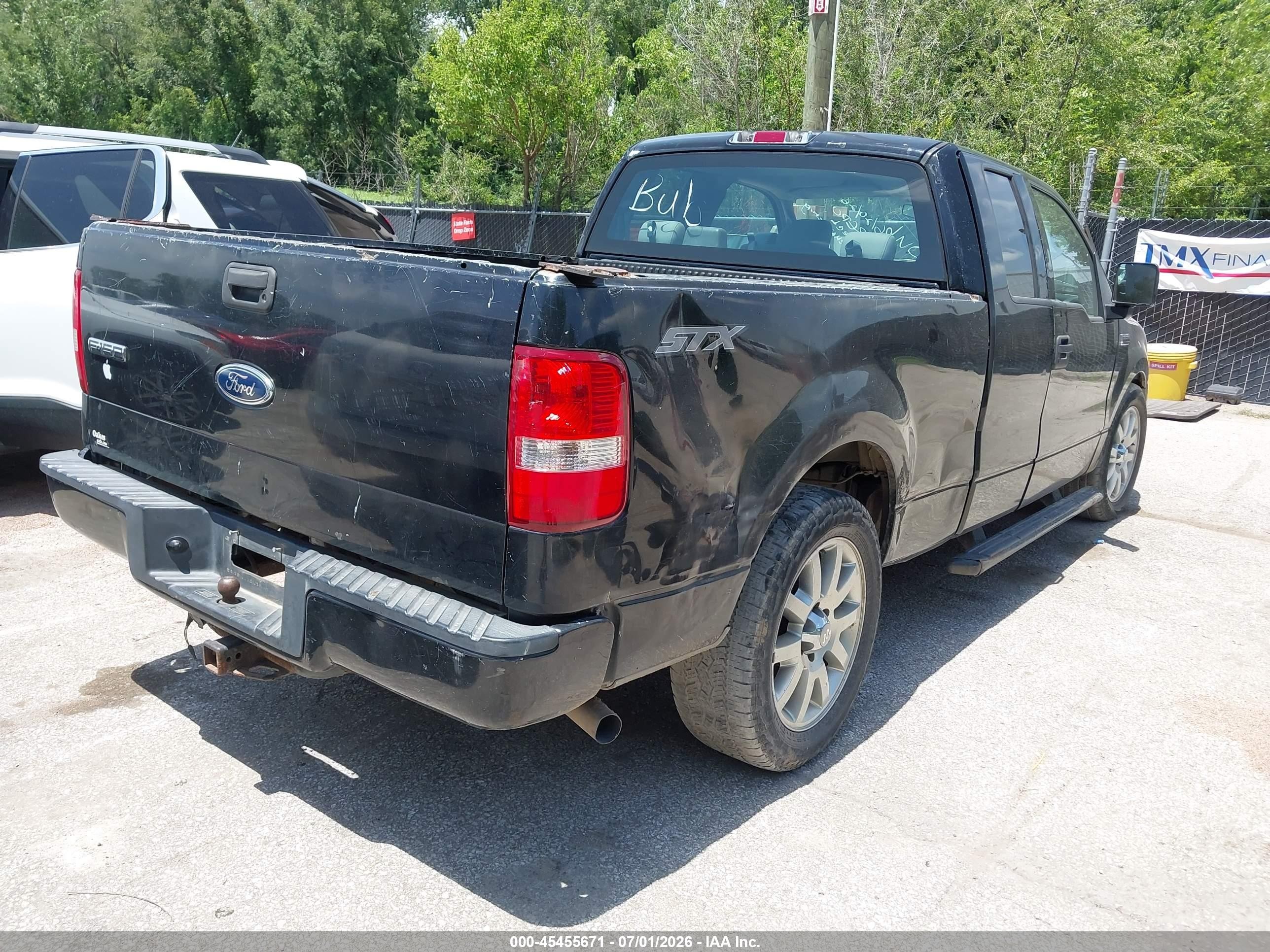 2004 Ford F-150 Stx/xl/xlt Black vin: 1FTRX12WX4FA03548