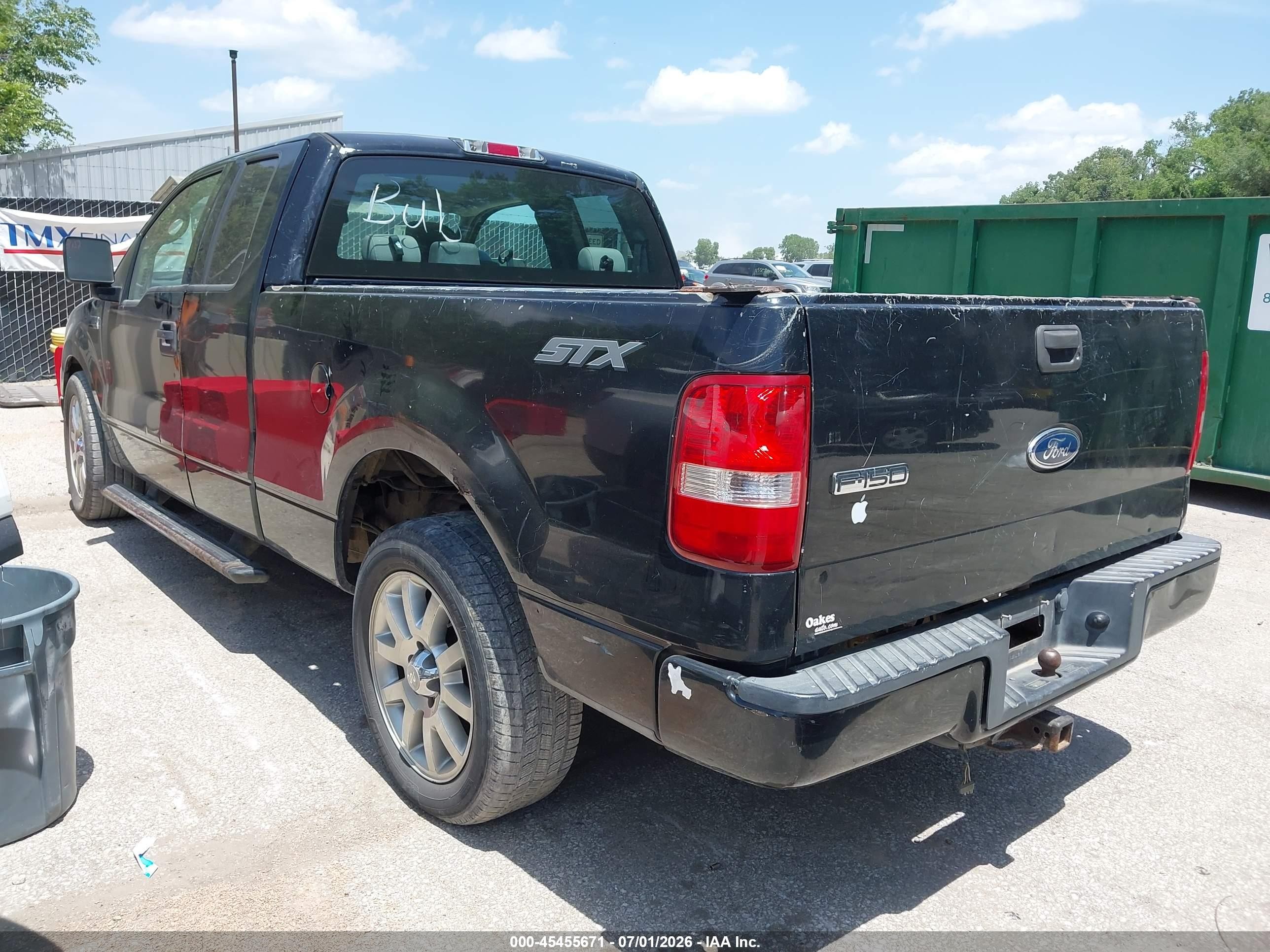 2004 Ford F-150 Stx/xl/xlt Black vin: 1FTRX12WX4FA03548