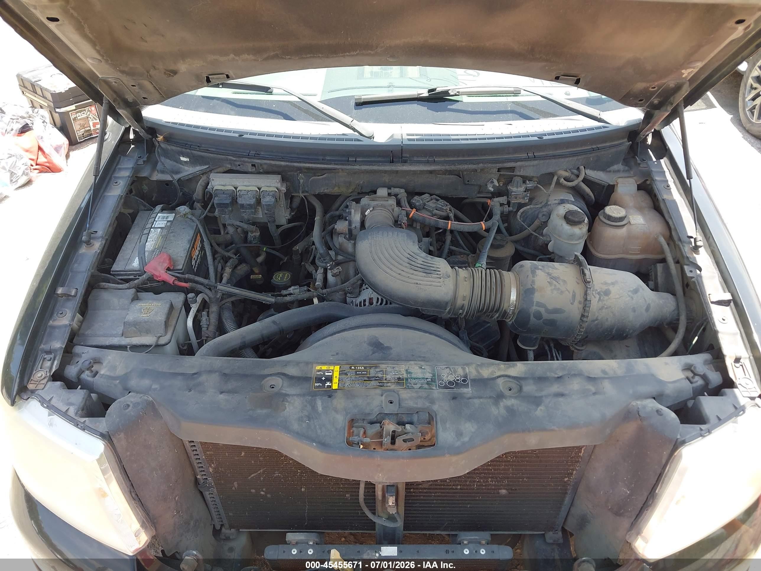 2004 Ford F-150 Stx/xl/xlt Black vin: 1FTRX12WX4FA03548