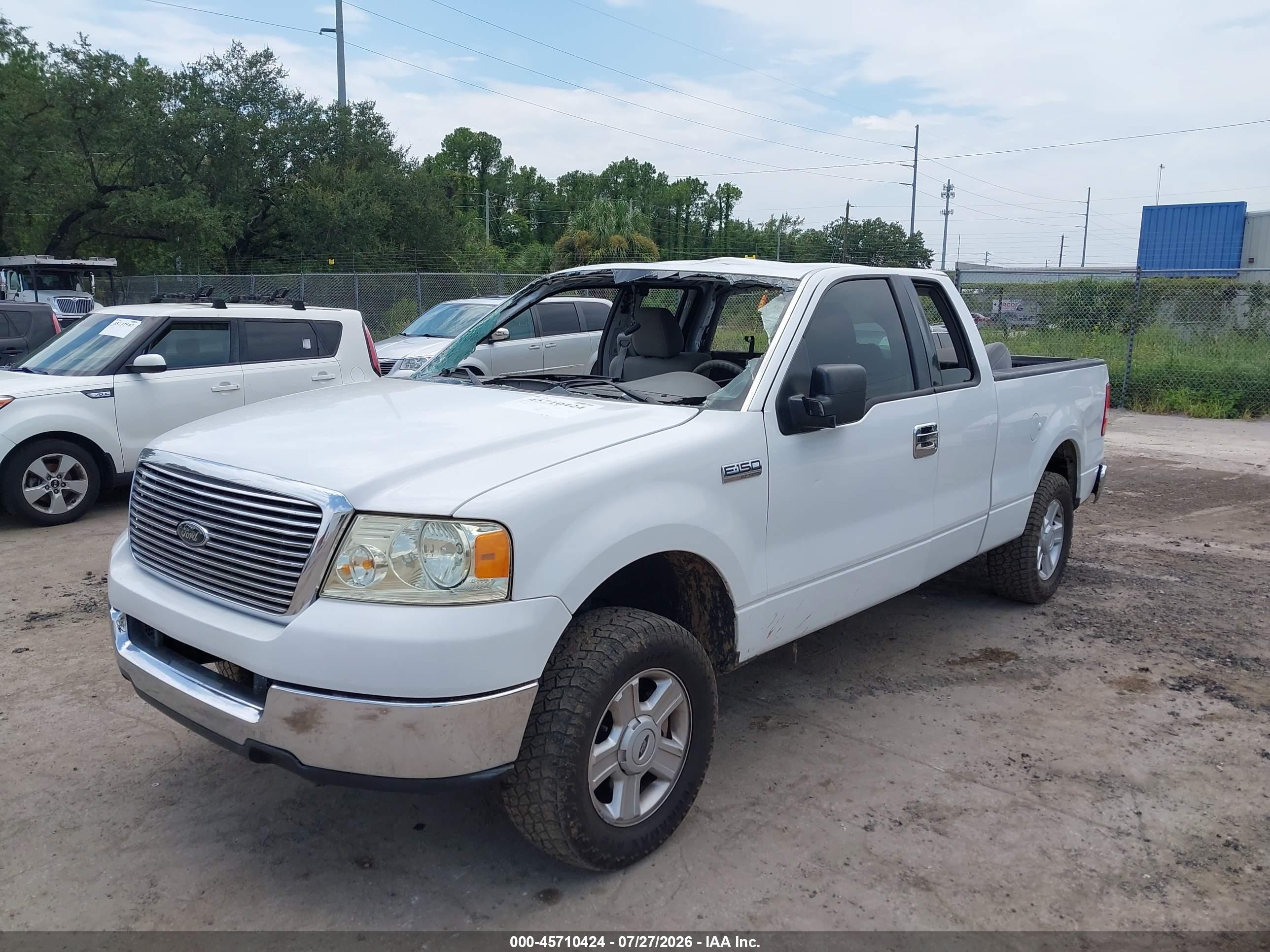 2004 Ford F-150 Stx/xl/xlt White vin: 1FTRX12WX4NA15334