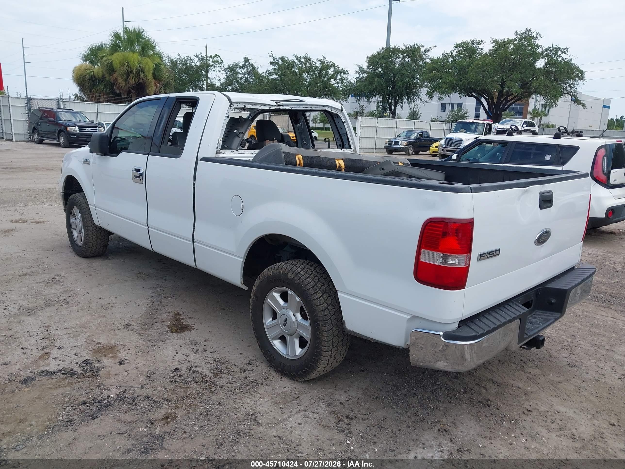 2004 Ford F-150 Stx/xl/xlt White vin: 1FTRX12WX4NA15334