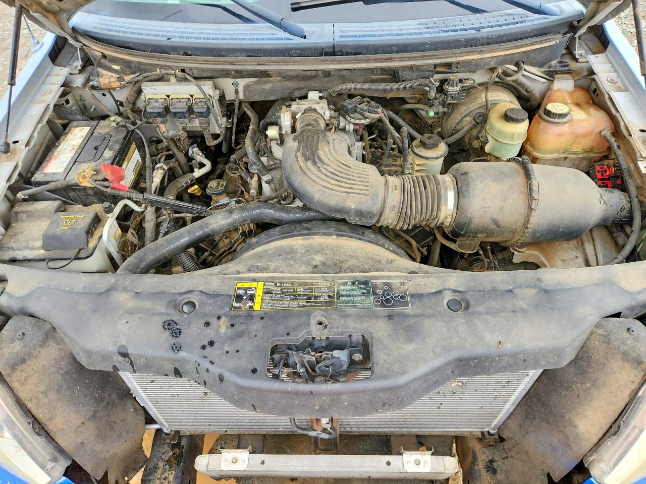 2004 Ford F150 Silver vin: 1FTRX12WX4NA39875
