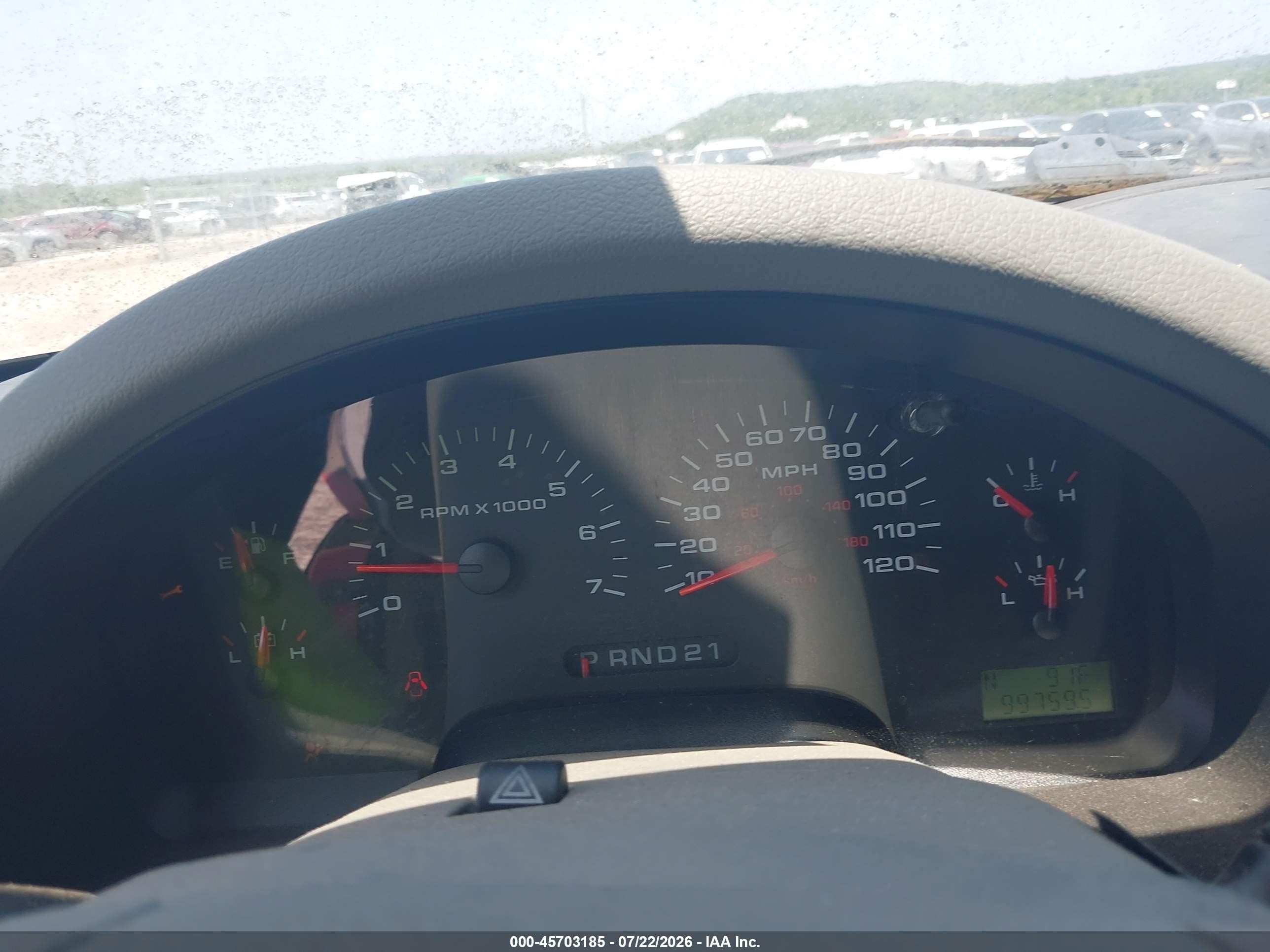 2004 Ford F-150 Stx/xl/xlt Red vin: 1FTRX12WX4NA61164
