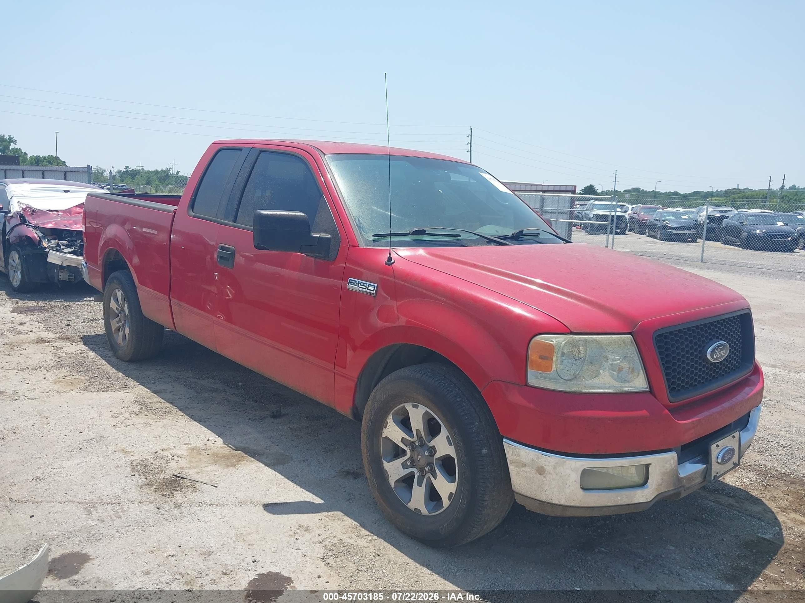 2004 Ford F-150 Stx/xl/xlt Красный vin: 1FTRX12WX4NA61164