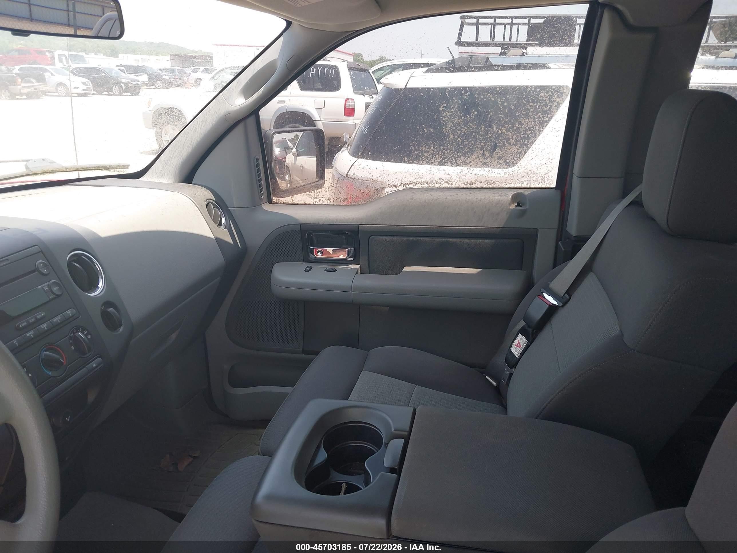 2004 Ford F-150 Stx/xl/xlt Red vin: 1FTRX12WX4NA61164