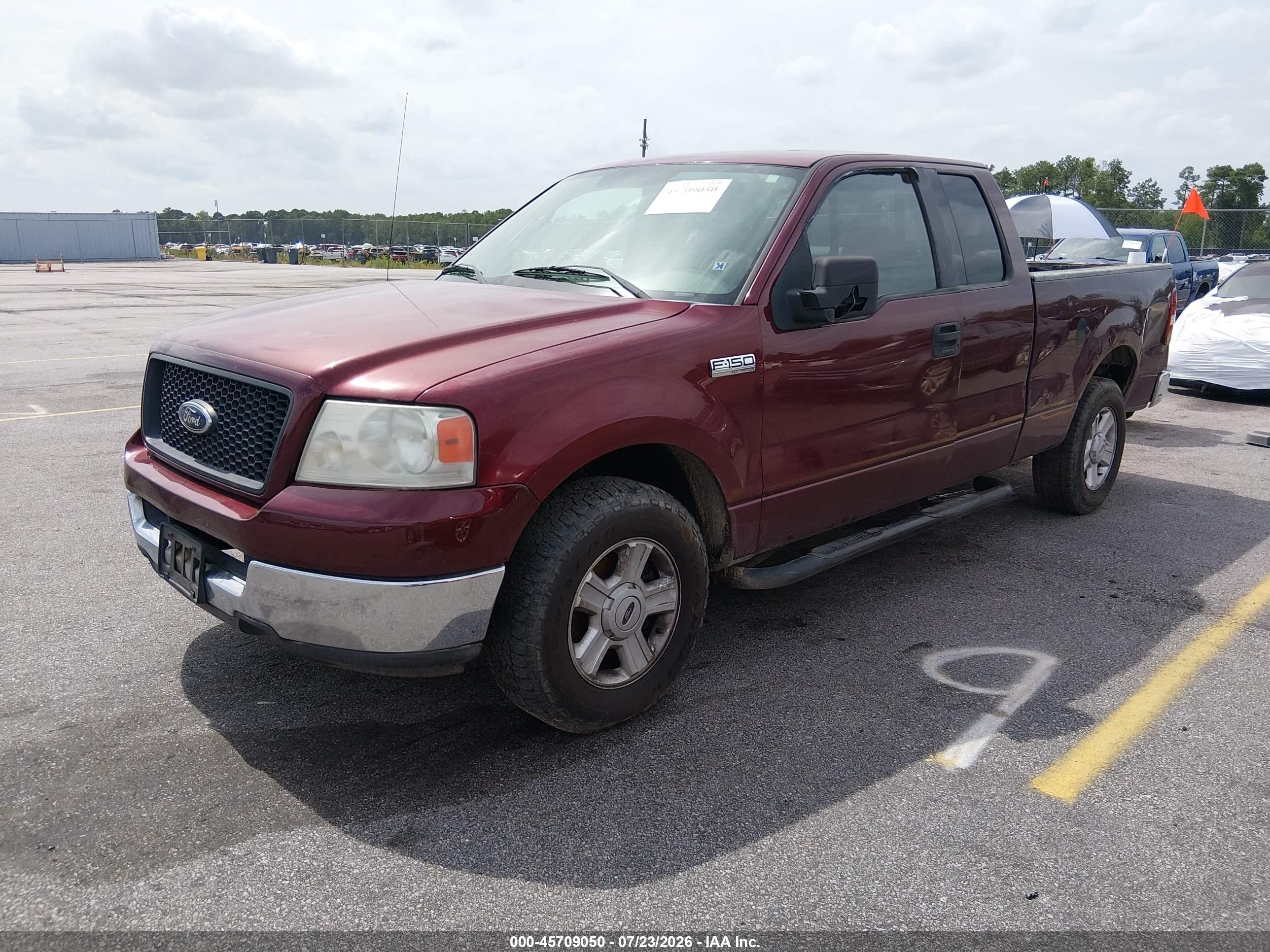 2004 Ford F-150 Stx/xl/xlt Red vin: 1FTRX12WX4NB46344