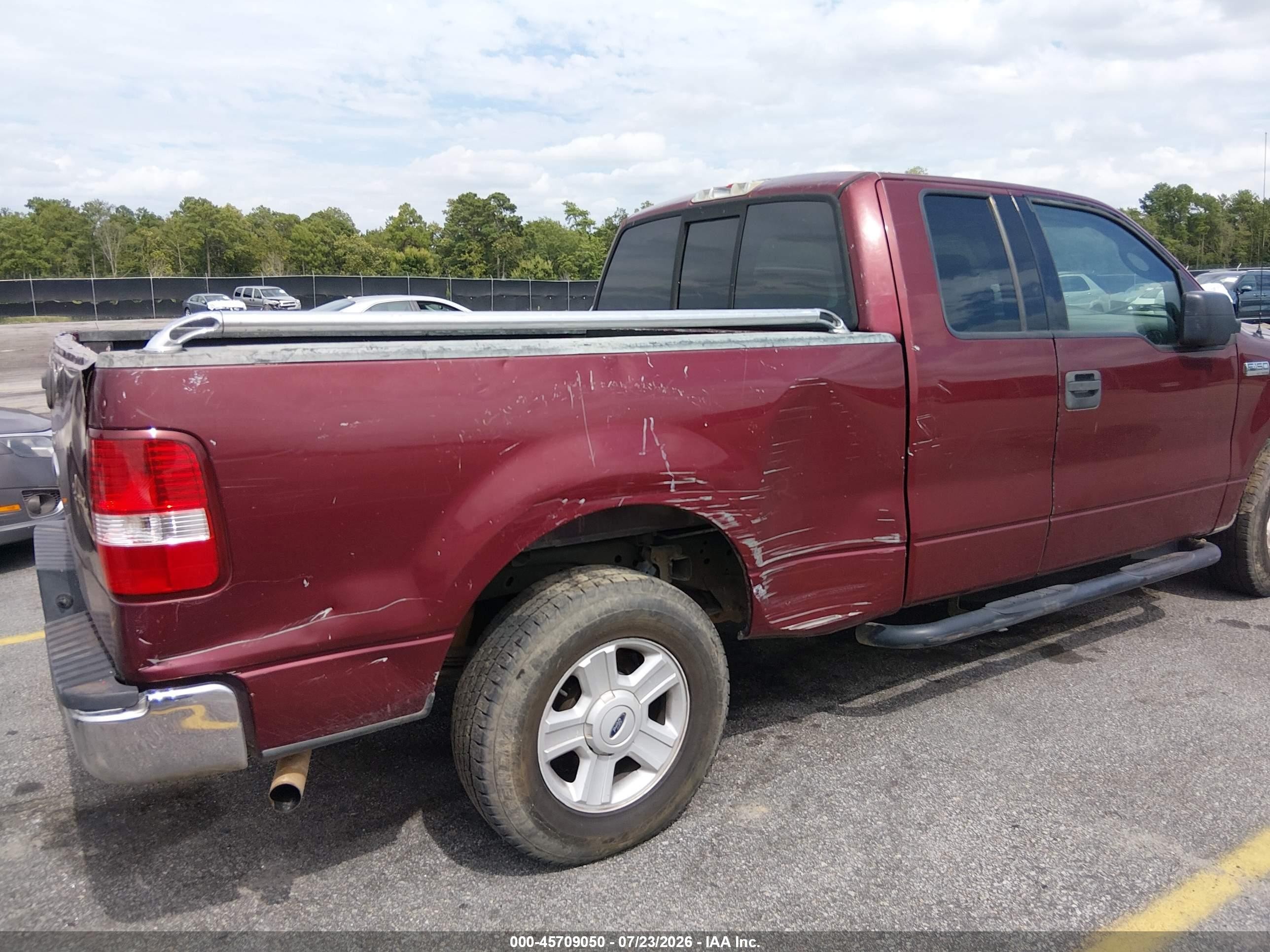 2004 Ford F-150 Stx/xl/xlt Red vin: 1FTRX12WX4NB46344