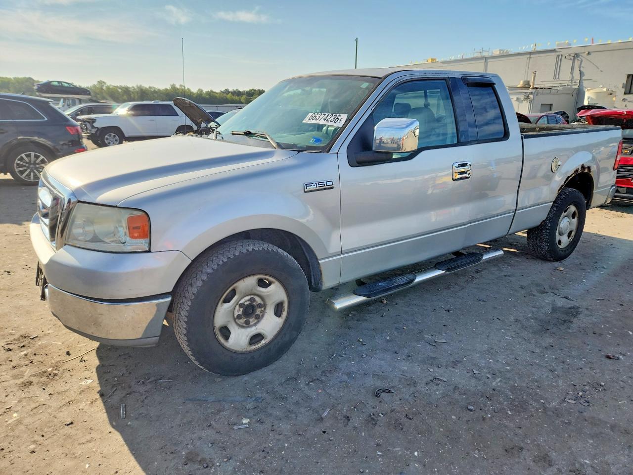 2004 Ford F150 Silver vin: 1FTRX12WX4NB97195