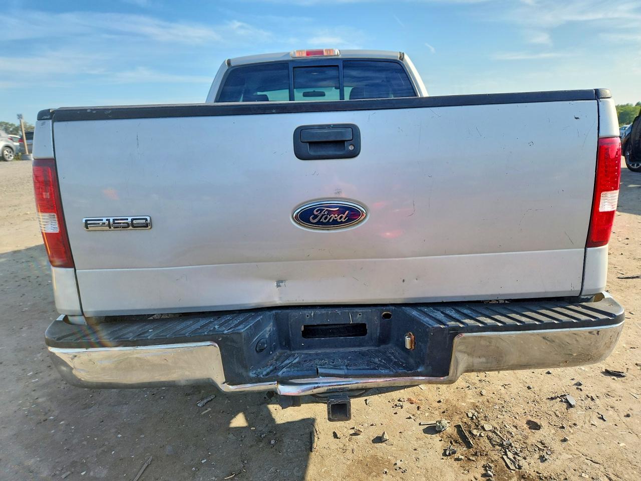 2004 Ford F150 Silver vin: 1FTRX12WX4NB97195