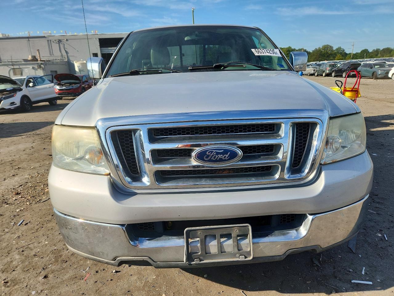 2004 Ford F150 Silver vin: 1FTRX12WX4NB97195
