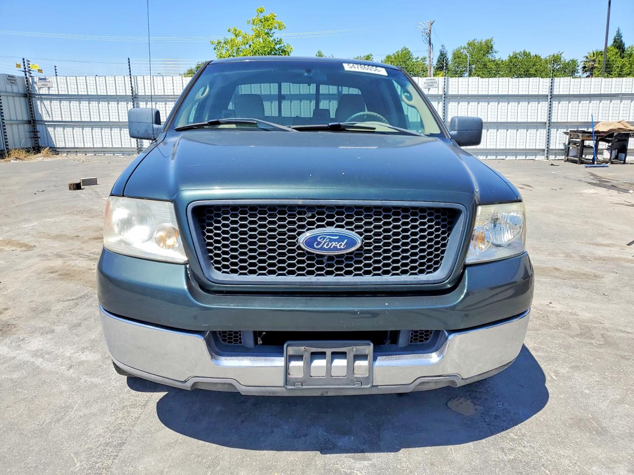 2005 Ford F150 Green vin: 1FTRX12WX5KC36922