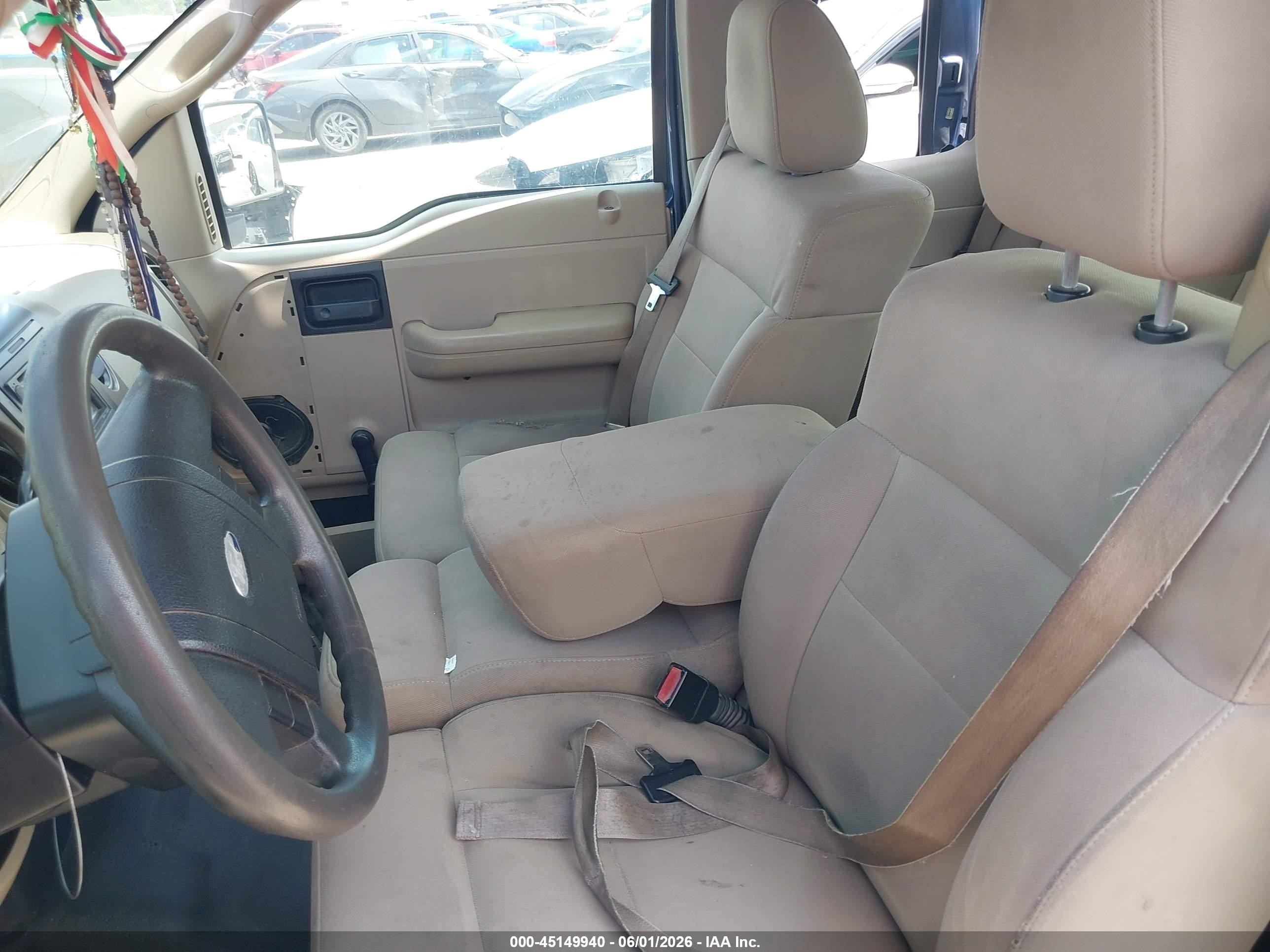 2005 Ford F-150 Stx/xl/xlt Blue vin: 1FTRX12WX5NA15187