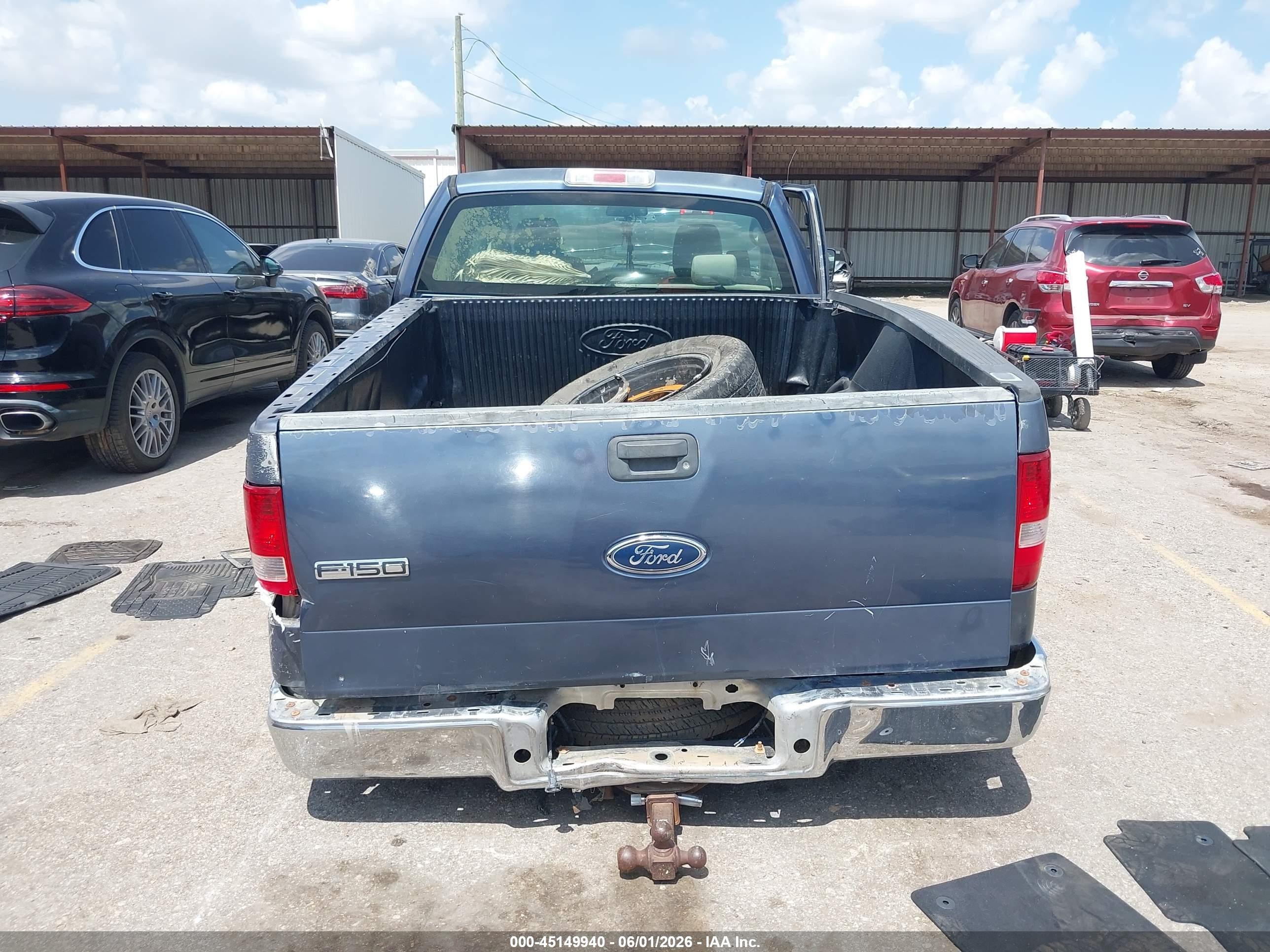 2005 Ford F-150 Stx/xl/xlt Blue vin: 1FTRX12WX5NA15187