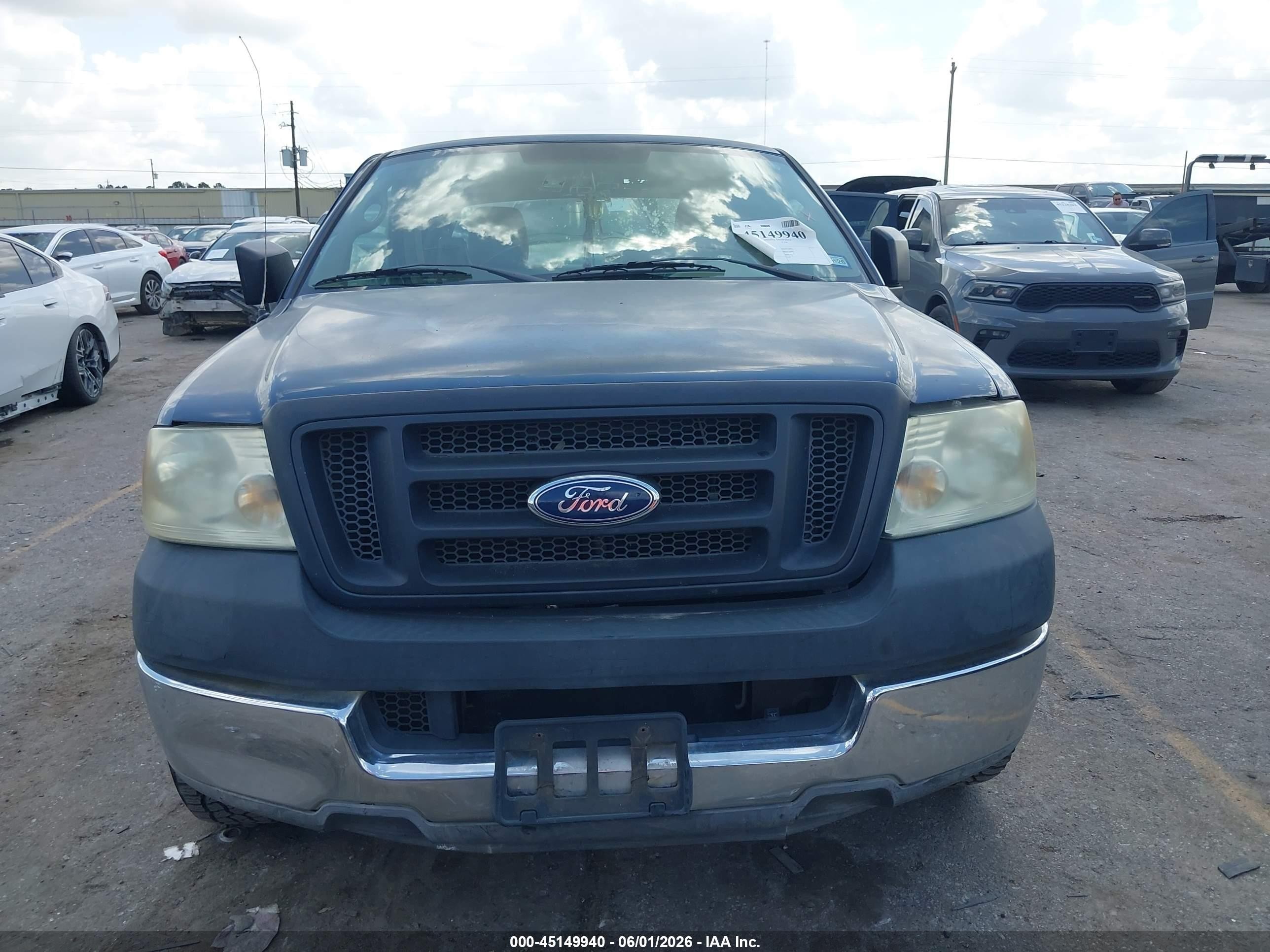 2005 Ford F-150 Stx/xl/xlt Blue vin: 1FTRX12WX5NA15187