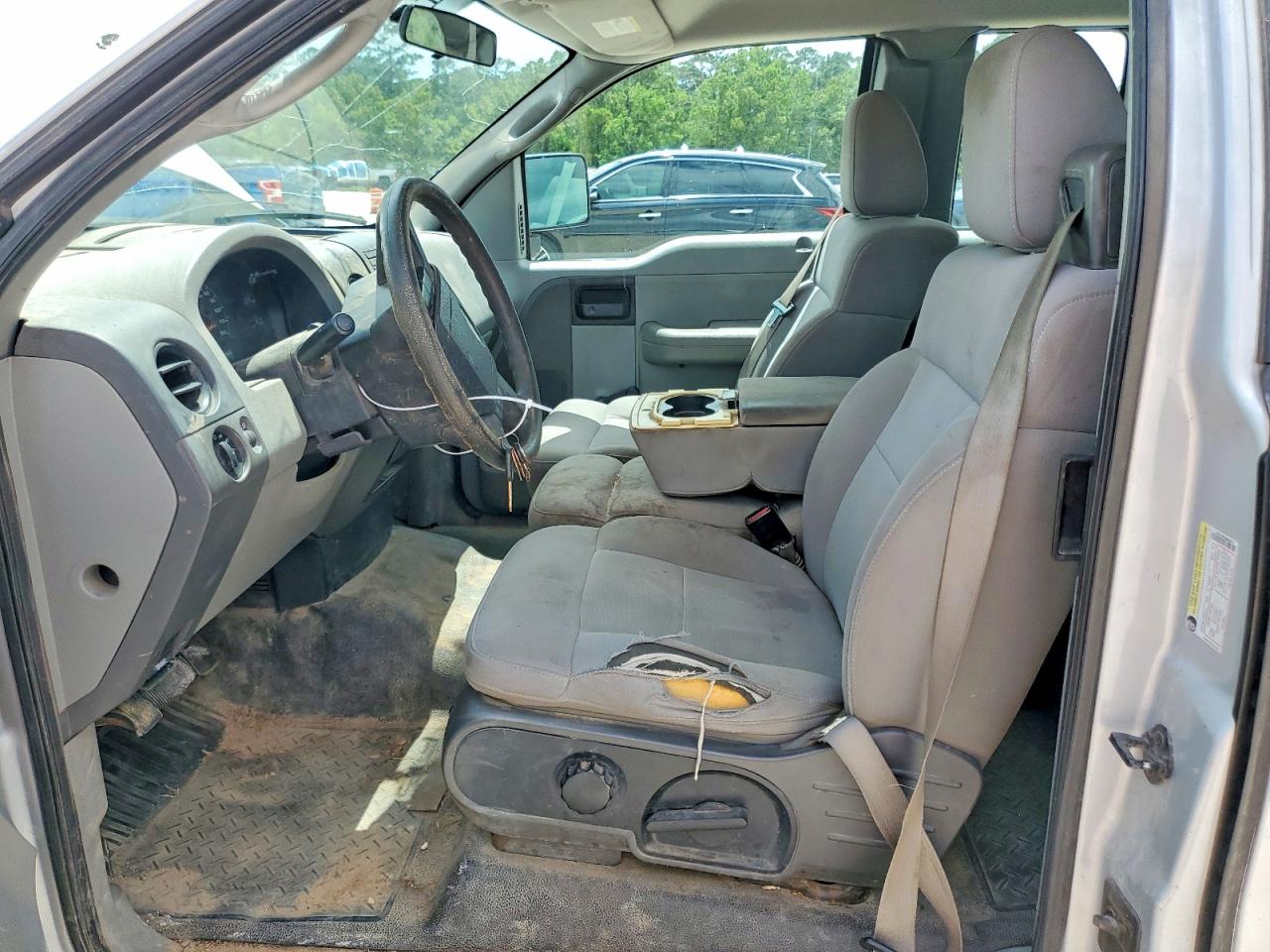 2005 Ford F150 Silver vin: 1FTRX12WX5NA68875