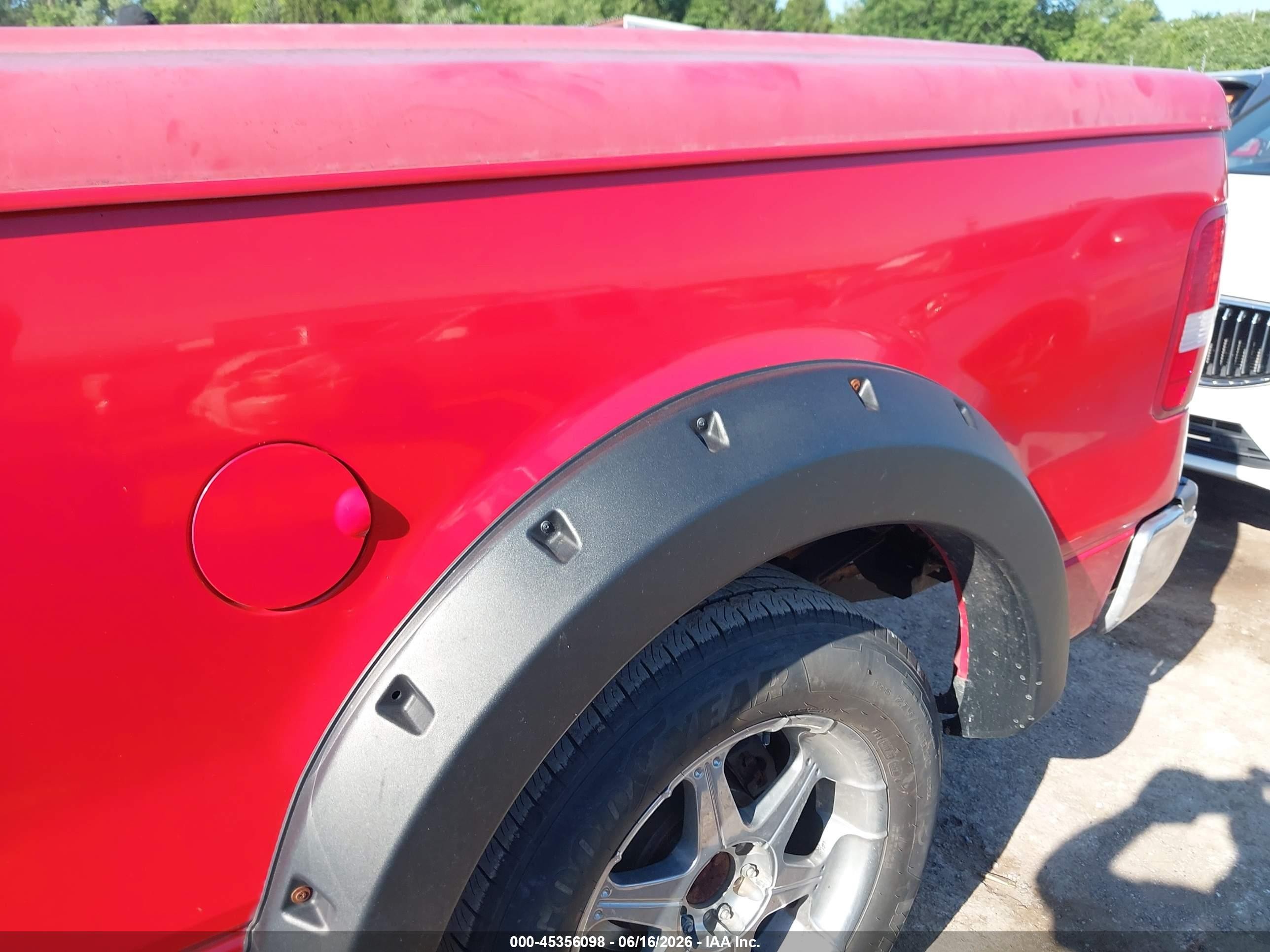 2005 Ford F-150 Stx/xl/xlt Red vin: 1FTRX12WX5NB17153