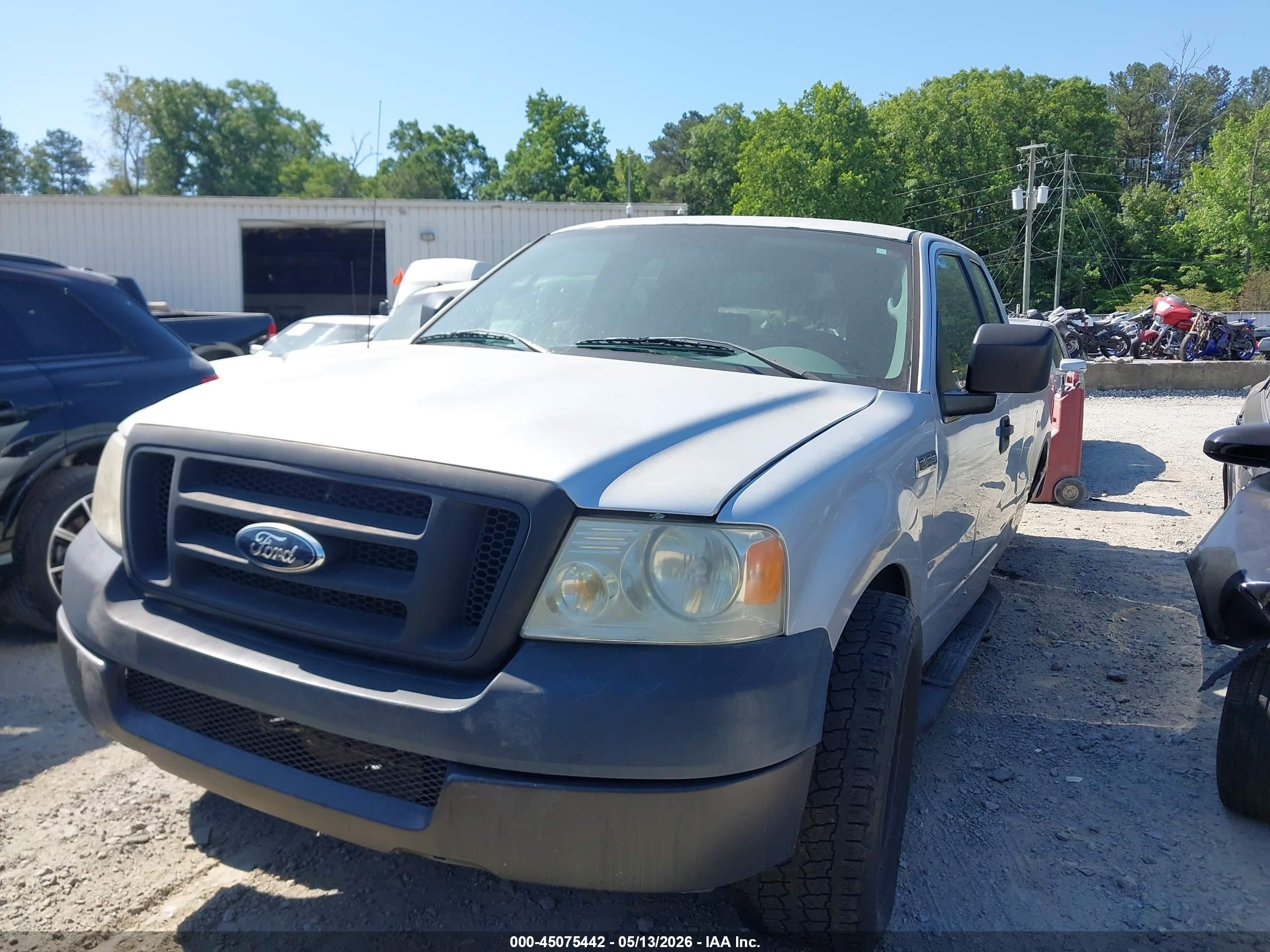 2006 Ford F-150 Stx/xl/xlt White vin: 1FTRX12WX6NA29592