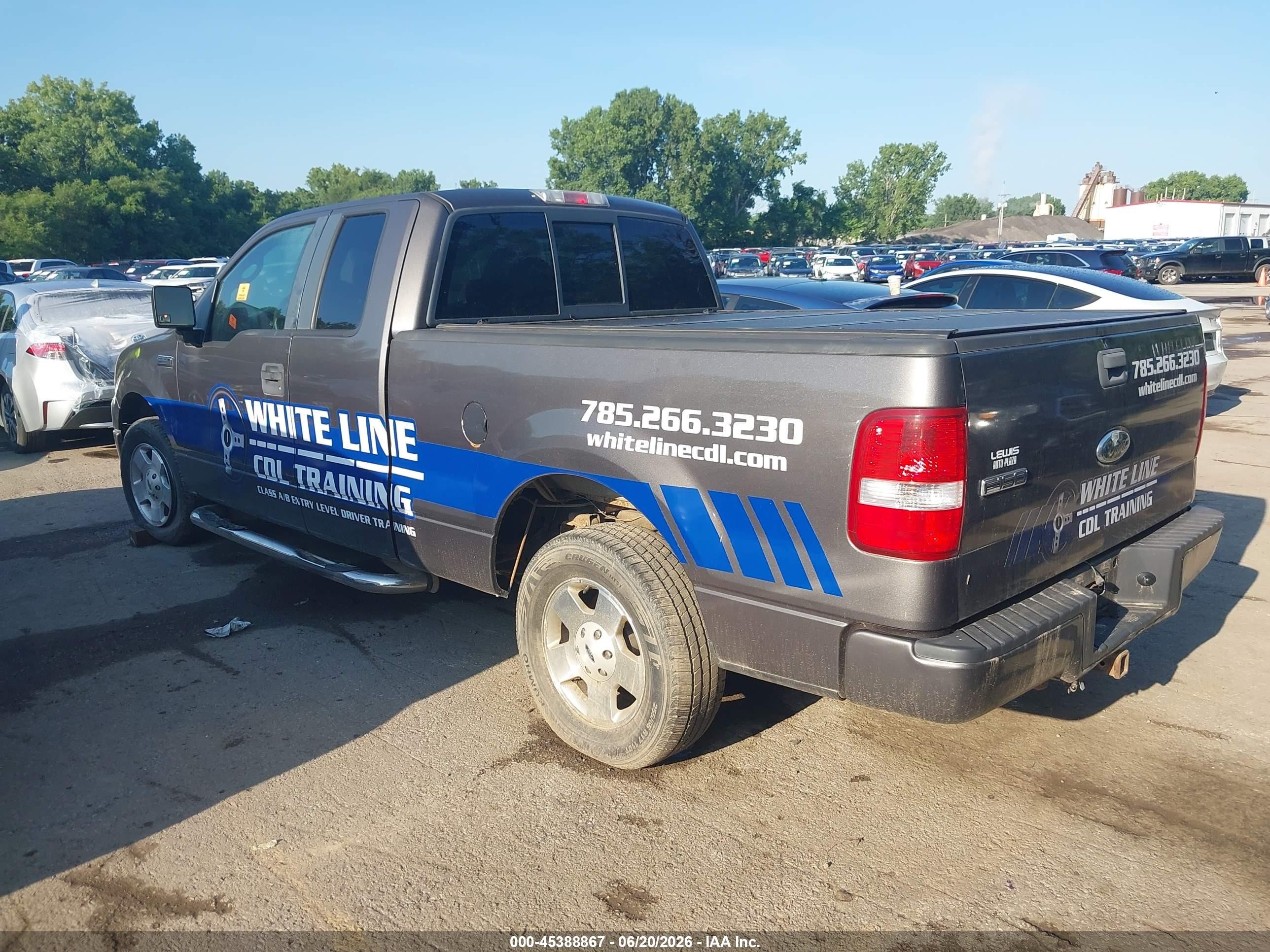 2007 Ford F-150 Stx/xl/xlt Gray vin: 1FTRX12WX7KB49072