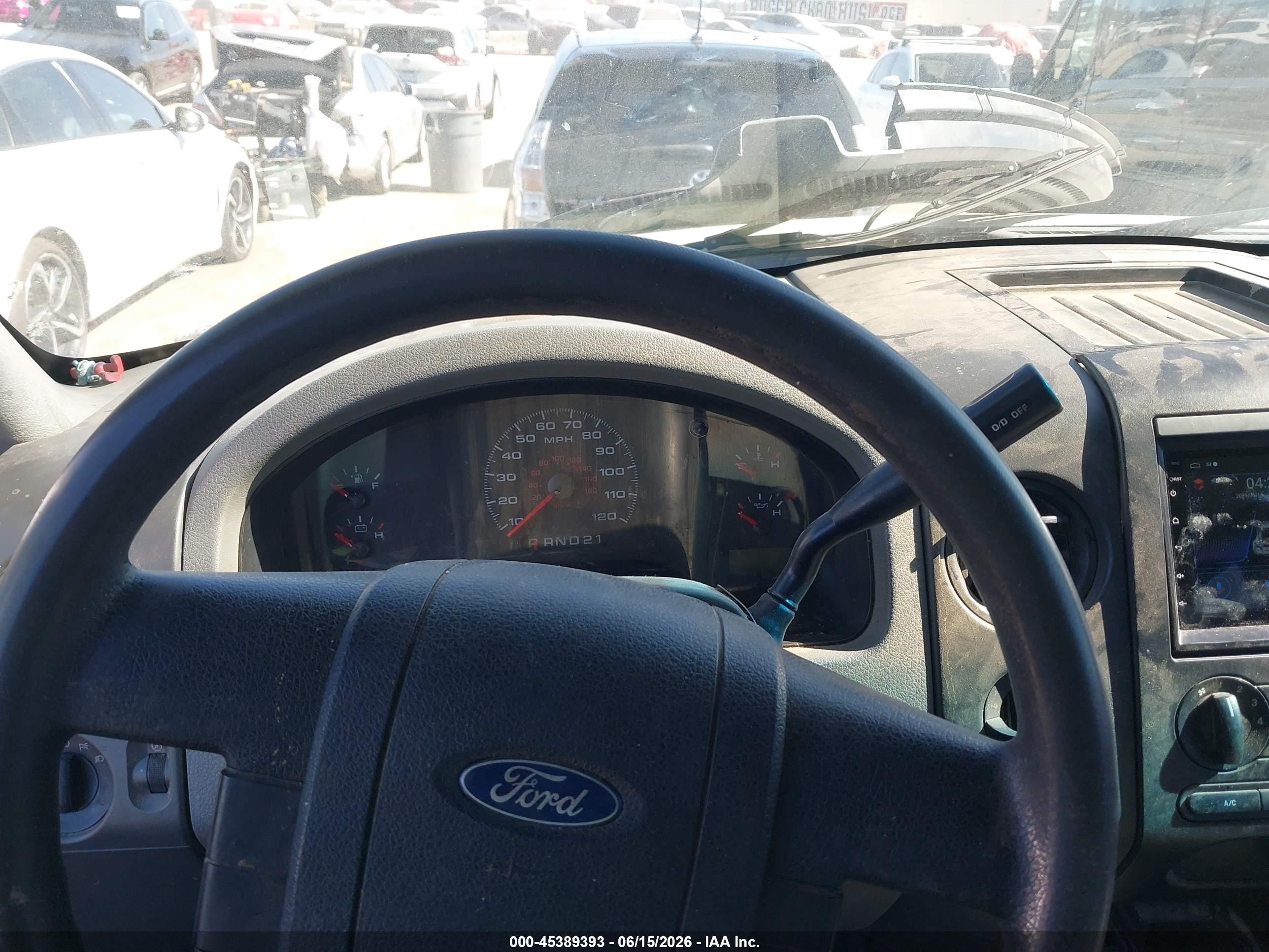 2007 Ford F-150 Stx/xl/xlt White vin: 1FTRX12WX7KC15183
