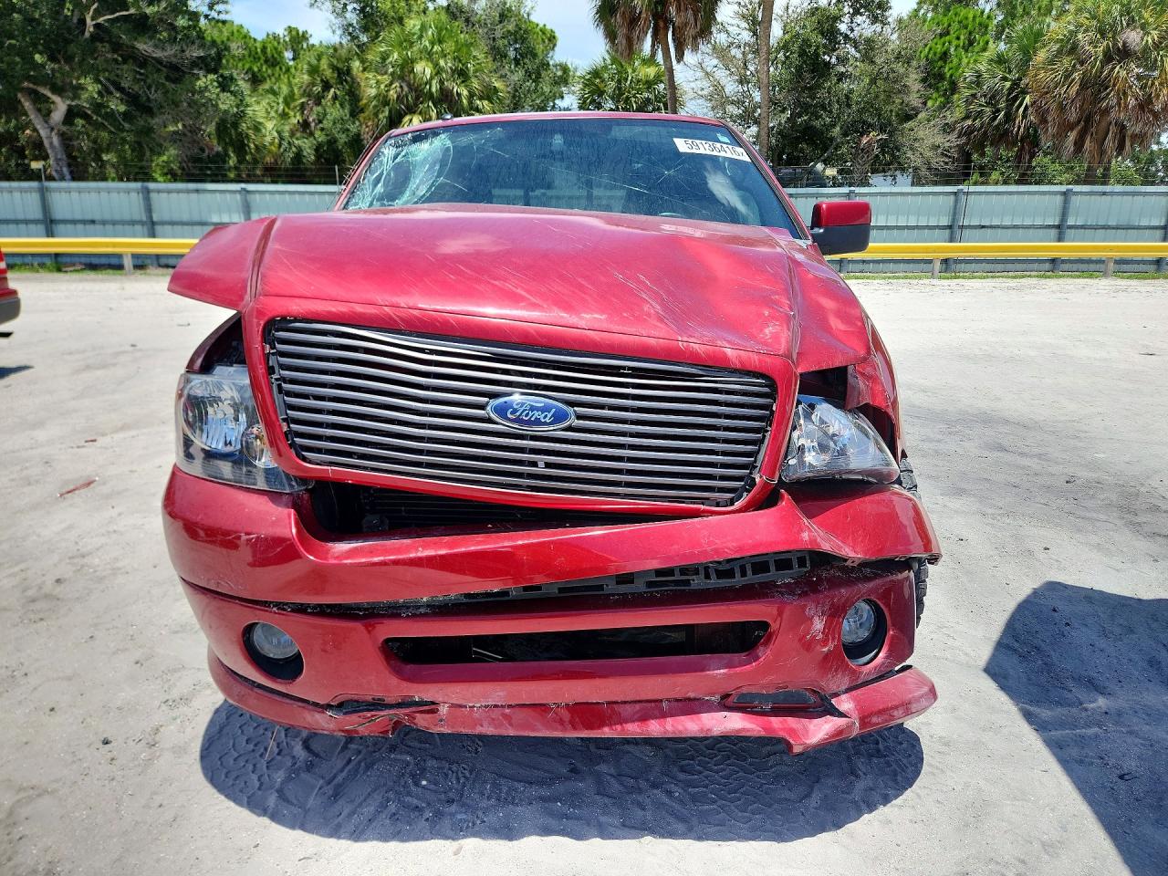 2007 Ford F150 Red vin: 1FTRX12WX7KD37655