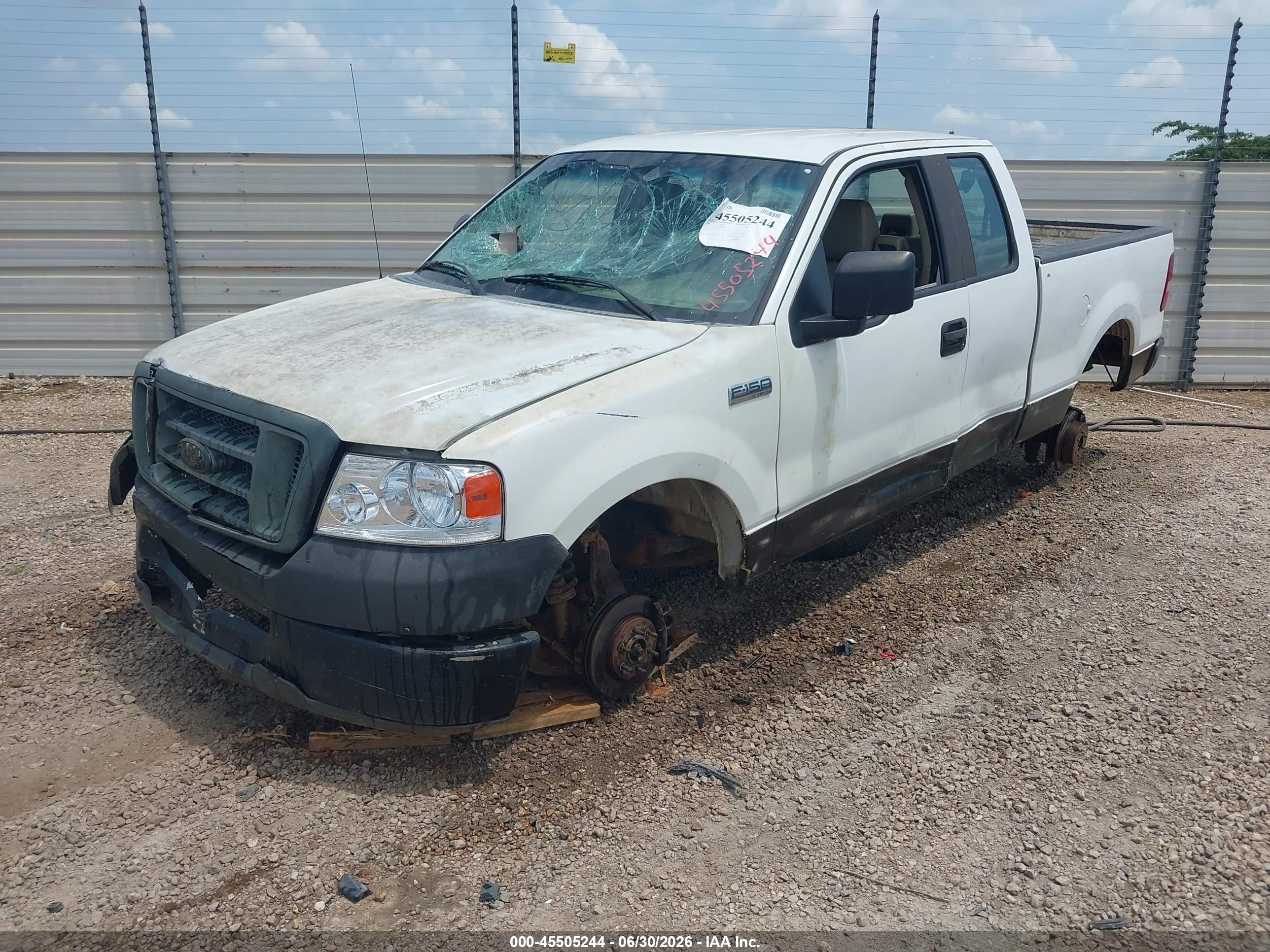 2007 Ford F-150 Stx/xl/xlt Белый vin: 1FTRX12WX7NA57331