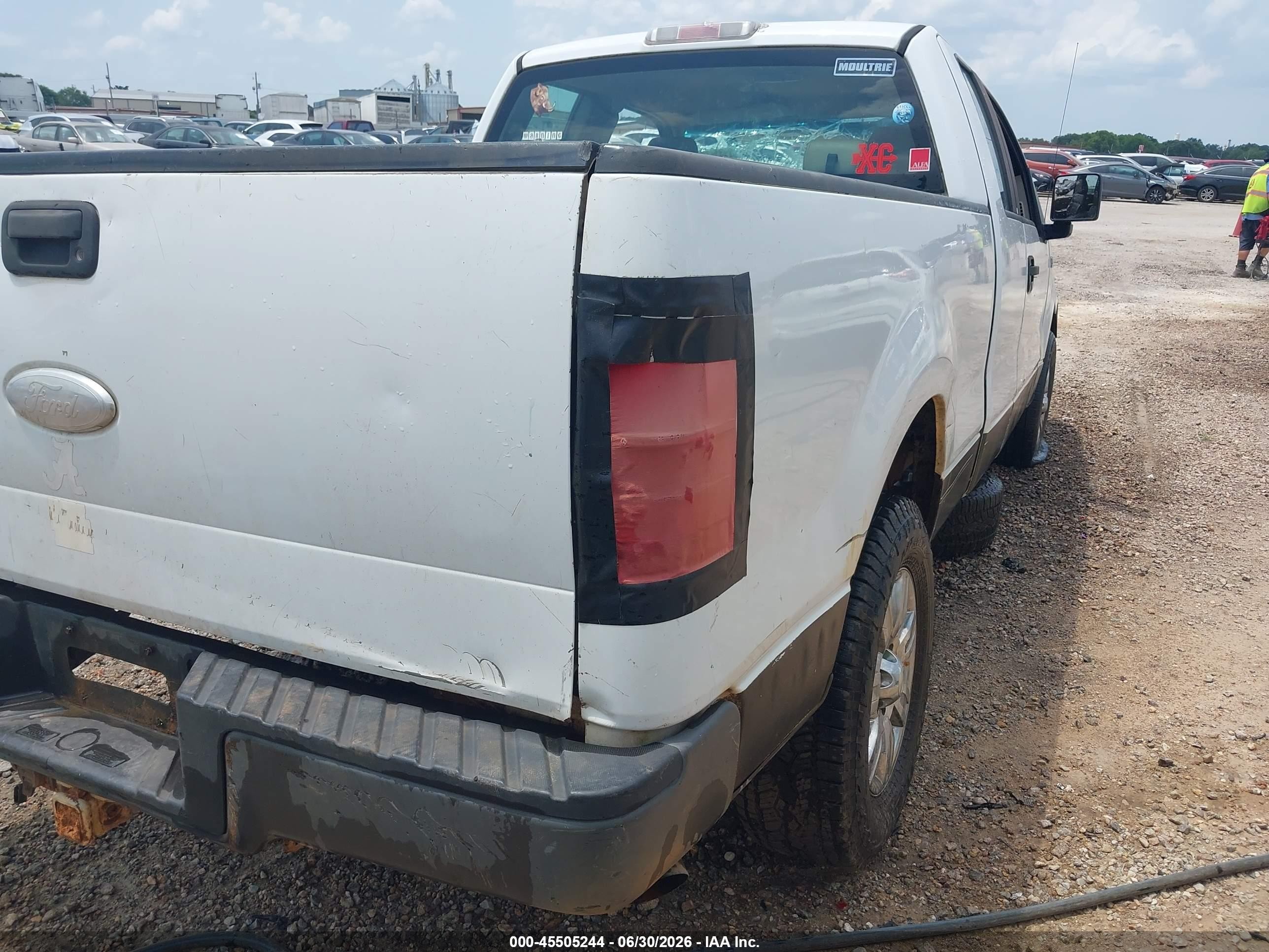 2007 Ford F-150 Stx/xl/xlt Белый vin: 1FTRX12WX7NA57331
