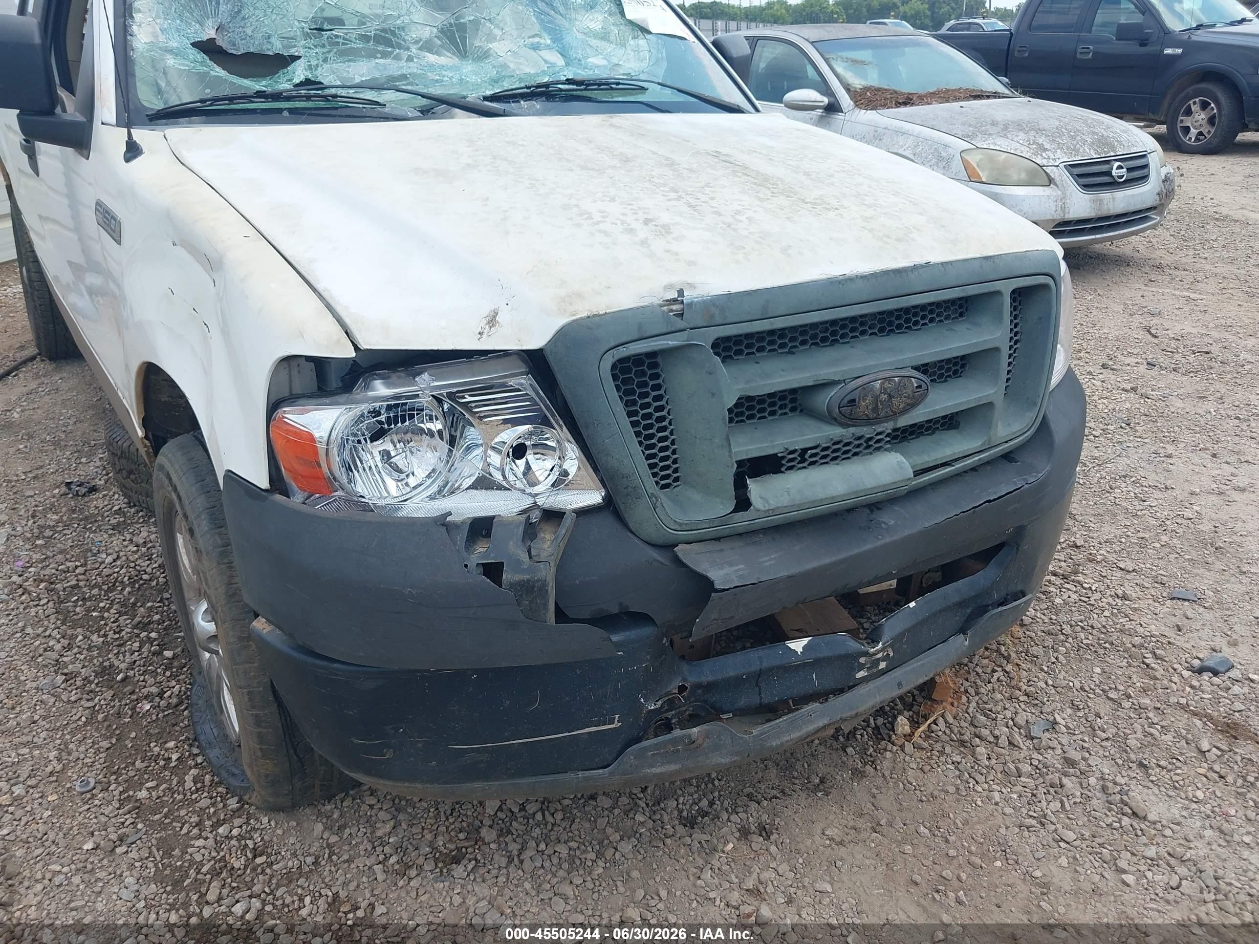 2007 Ford F-150 Stx/xl/xlt Белый vin: 1FTRX12WX7NA57331