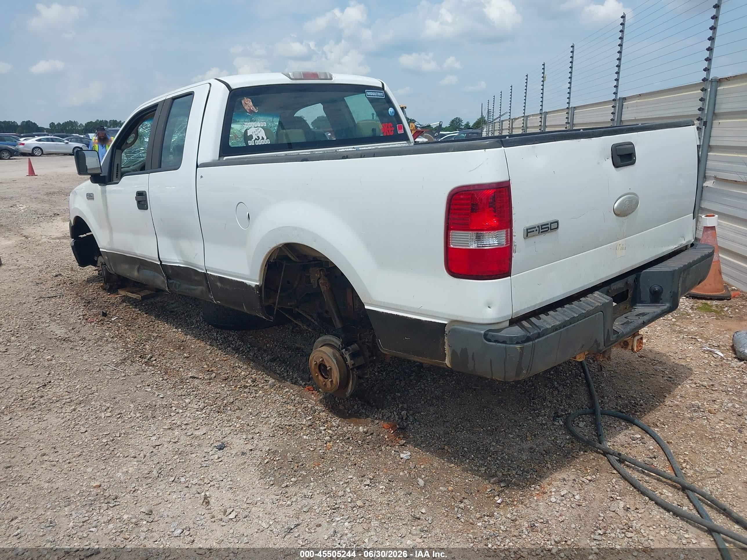 2007 Ford F-150 Stx/xl/xlt Белый vin: 1FTRX12WX7NA57331