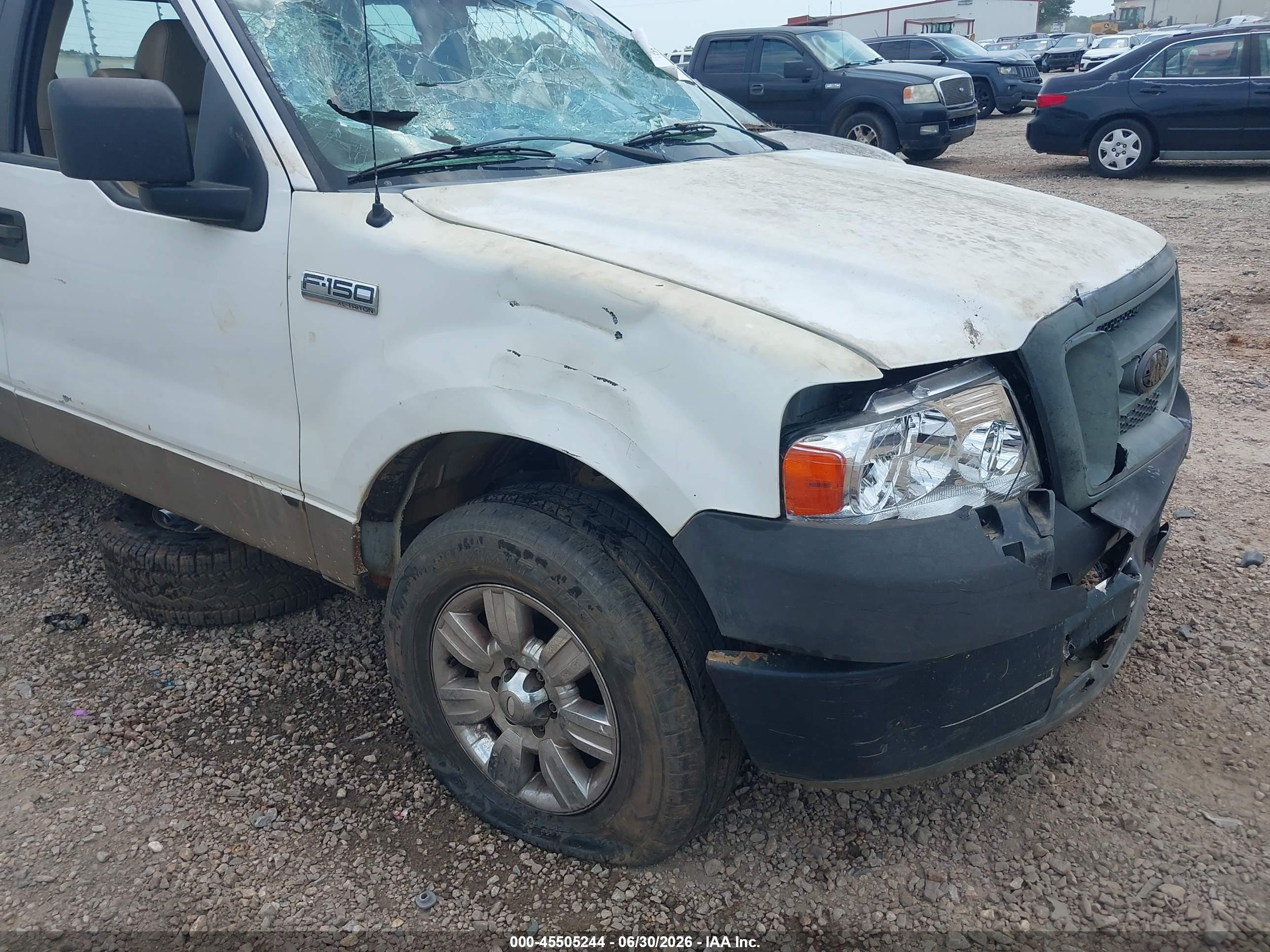 2007 Ford F-150 Stx/xl/xlt Белый vin: 1FTRX12WX7NA57331