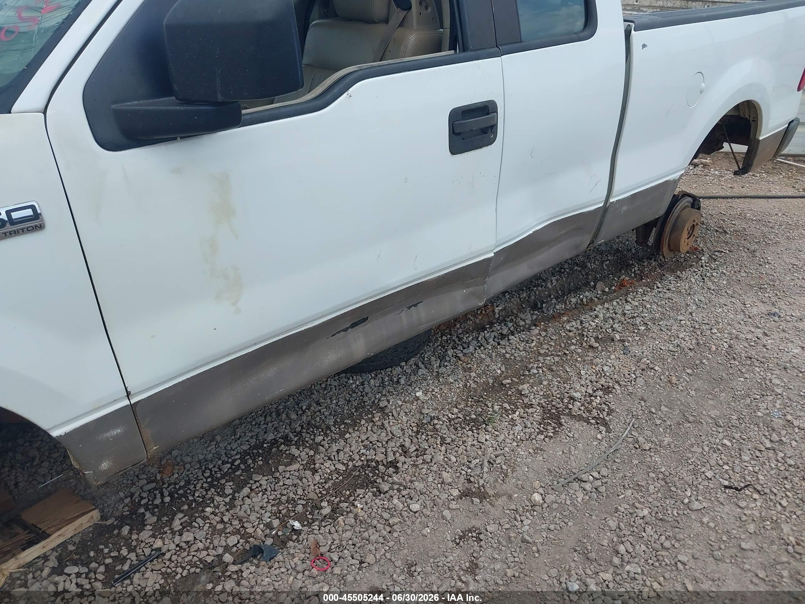 2007 Ford F-150 Stx/xl/xlt Белый vin: 1FTRX12WX7NA57331