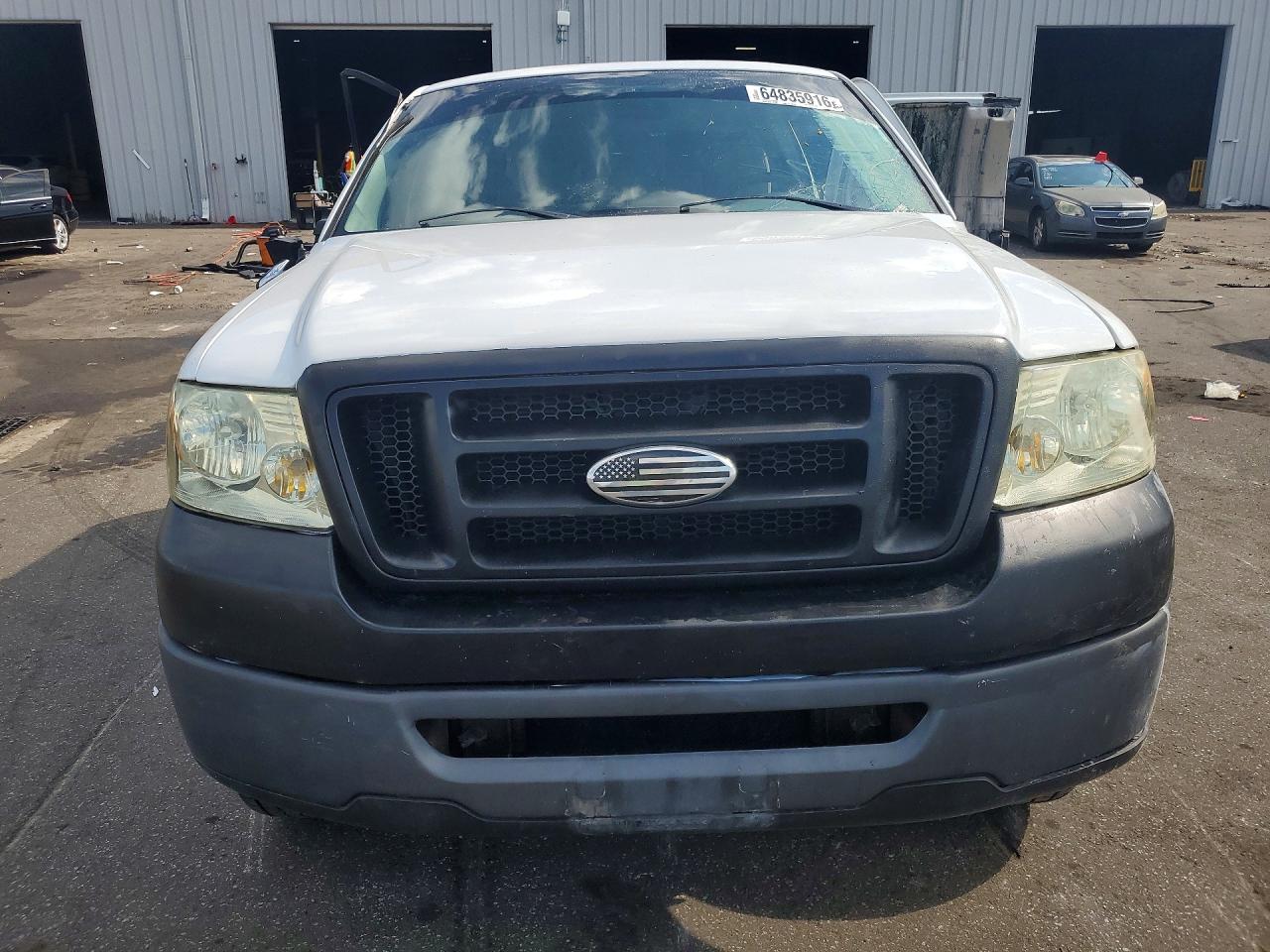 2007 Ford F150 White vin: 1FTRX12WX7NA86361