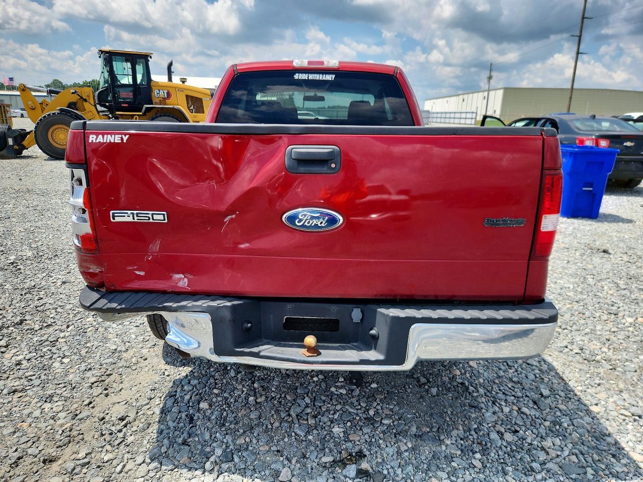2008 Ford F150 Burgundy vin: 1FTRX12WX8KC71707