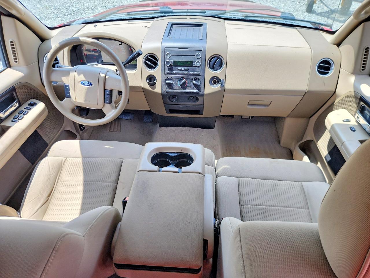 2008 Ford F150 Burgundy vin: 1FTRX12WX8KC71707