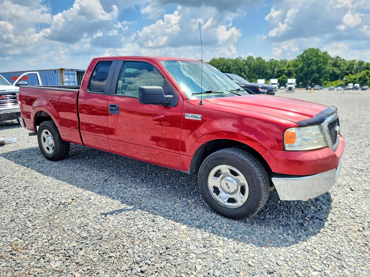 2008 Ford F150 Burgundy vin: 1FTRX12WX8KC71707