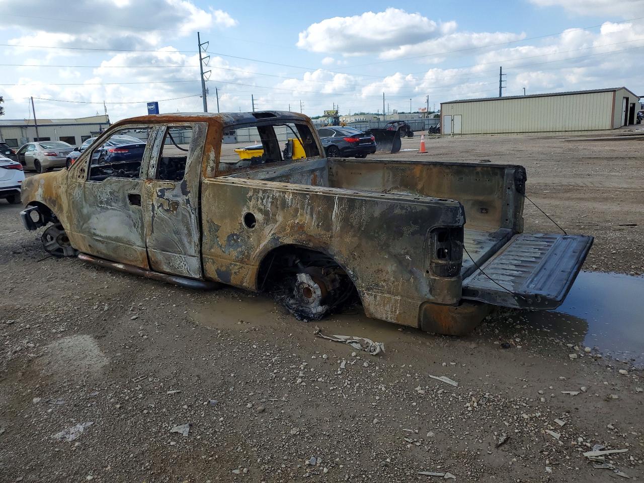 2008 Ford F150 Burn vin: 1FTRX12WX8KD27693