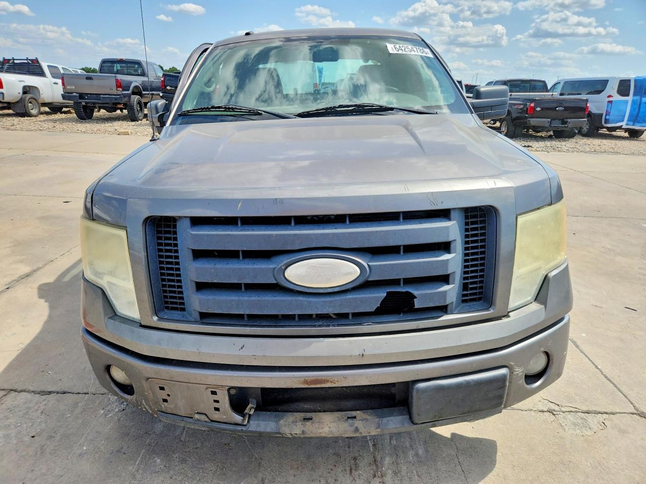 2009 Ford F150 Super Cab Gray vin: 1FTRX12WX9KB82656