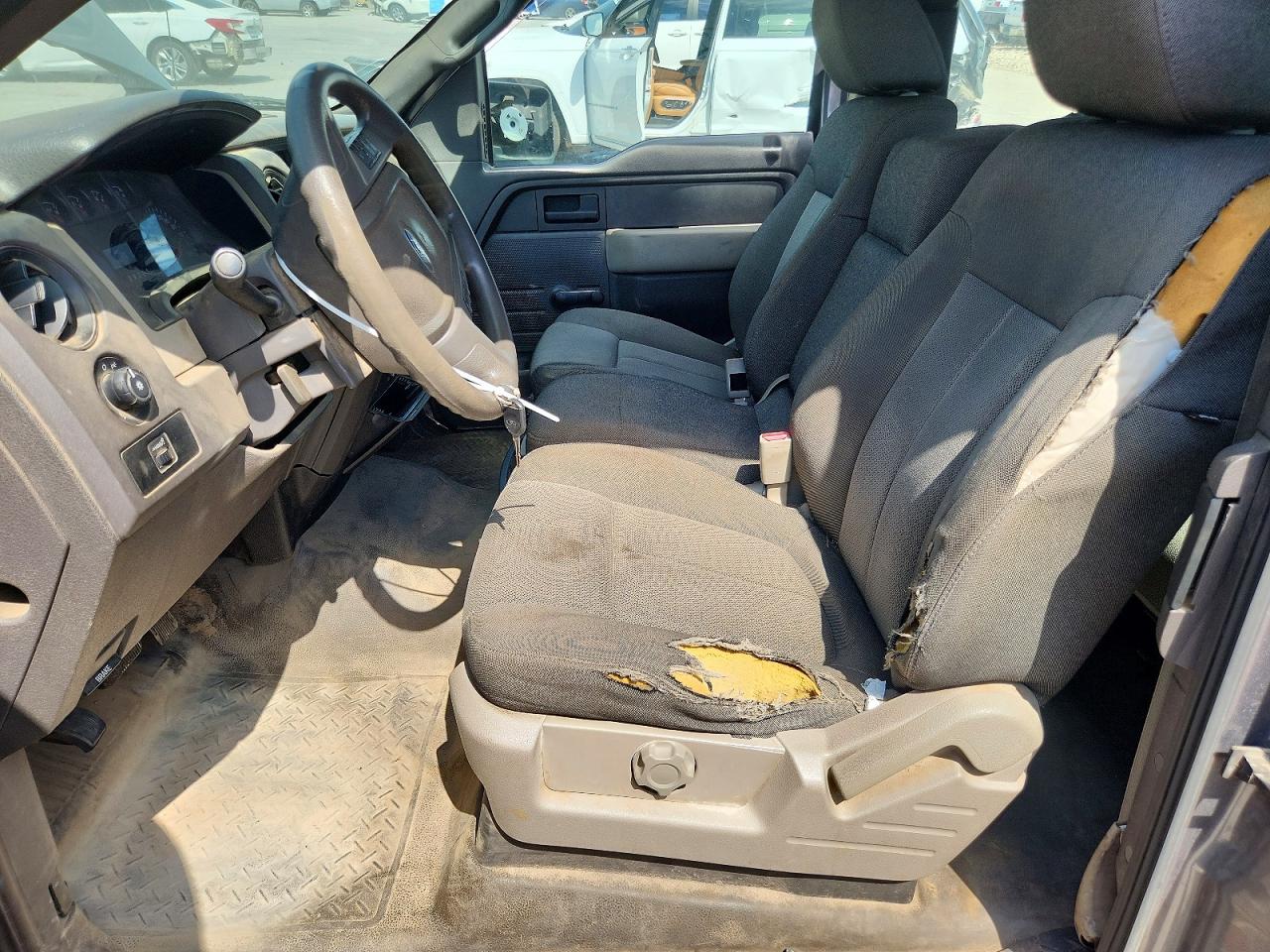 2009 Ford F150 Super Cab Gray vin: 1FTRX12WX9KB82656