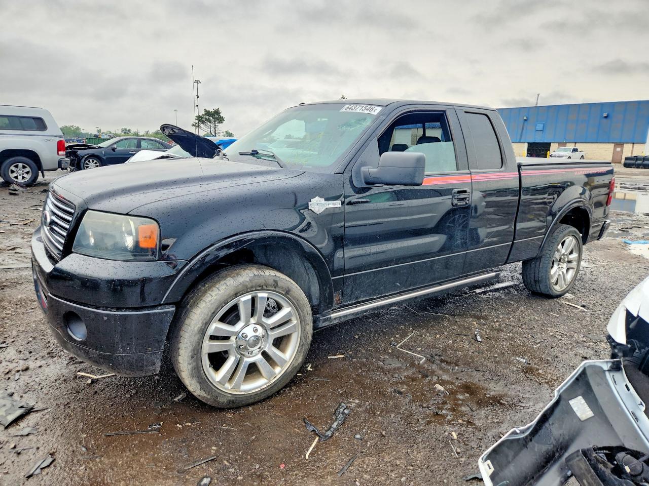 2006 Ford F150 Black vin: 1FTRX14516FA72670