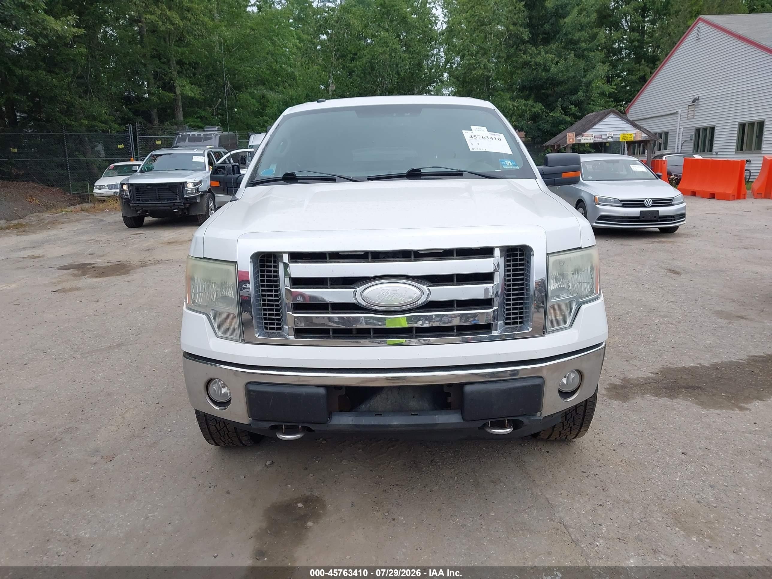 2009 Ford F-150 Stx/xl/xlt White vin: 1FTRX14809FA47628