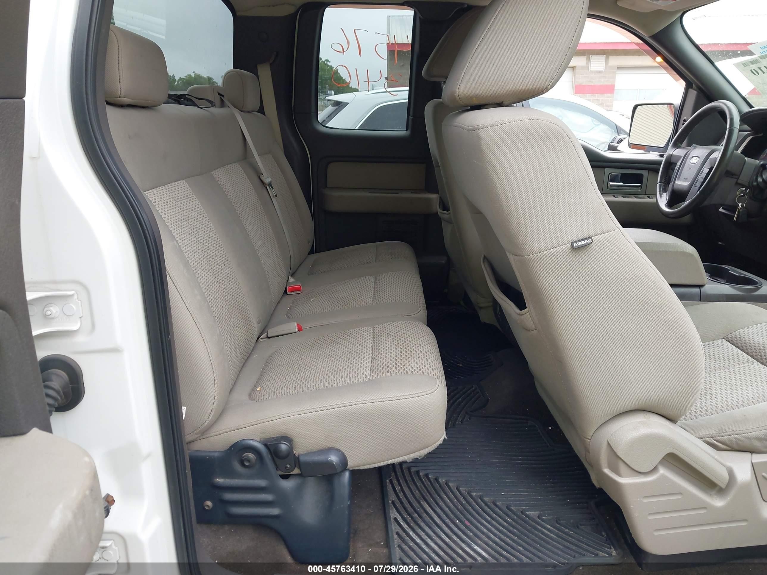 2009 Ford F-150 Stx/xl/xlt White vin: 1FTRX14809FA47628